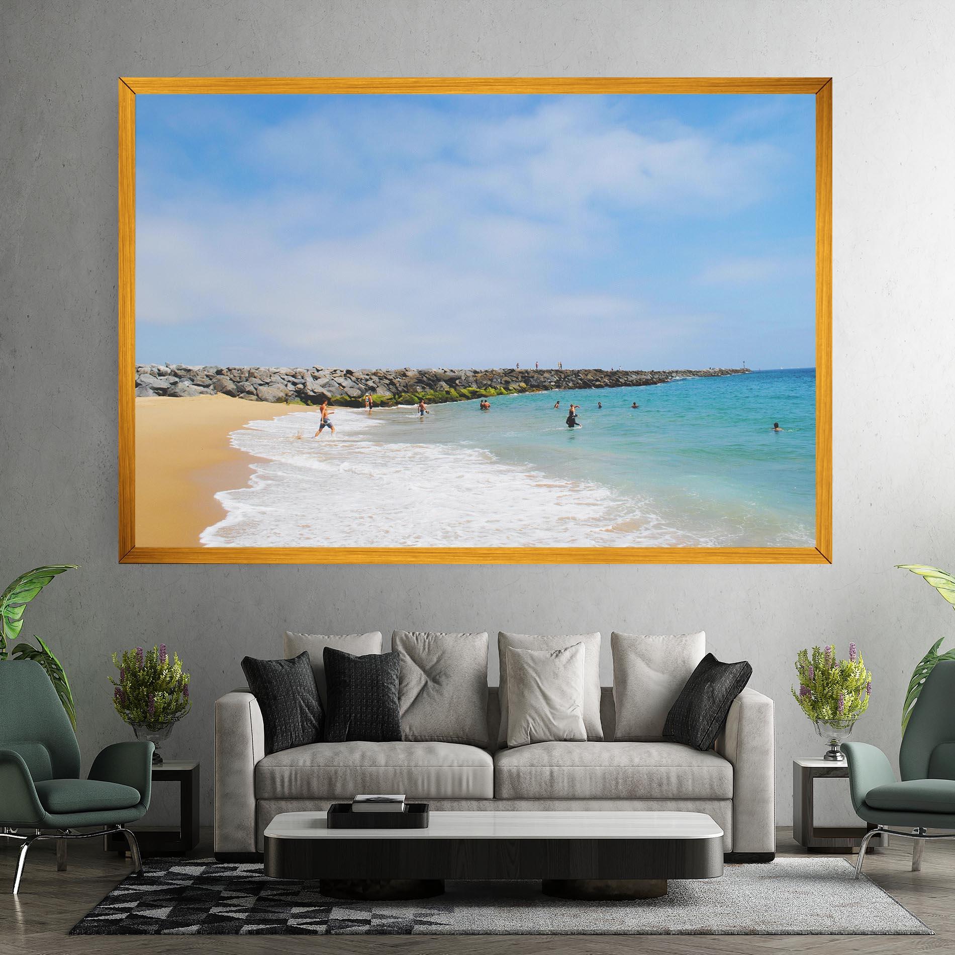 Tablou Canvas At The Beach mockup 7