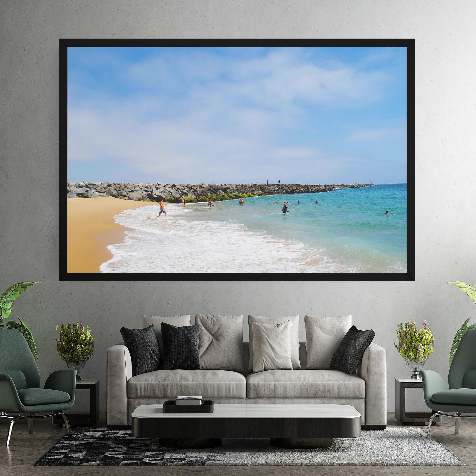 Tablou Canvas At The Beach mockup 7