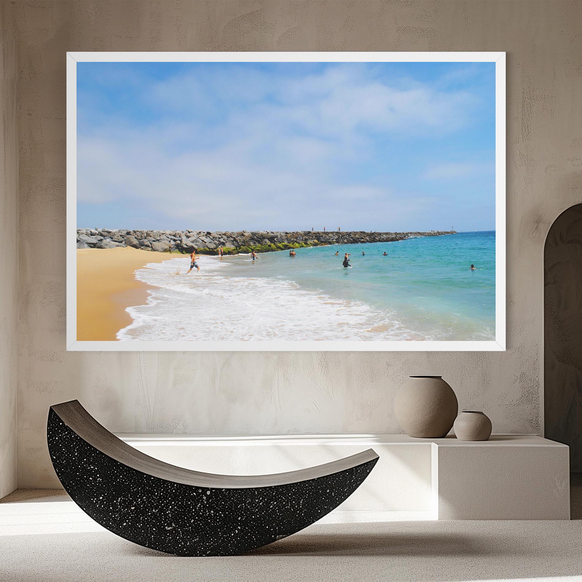 Tablou Canvas At The Beach mockup 8