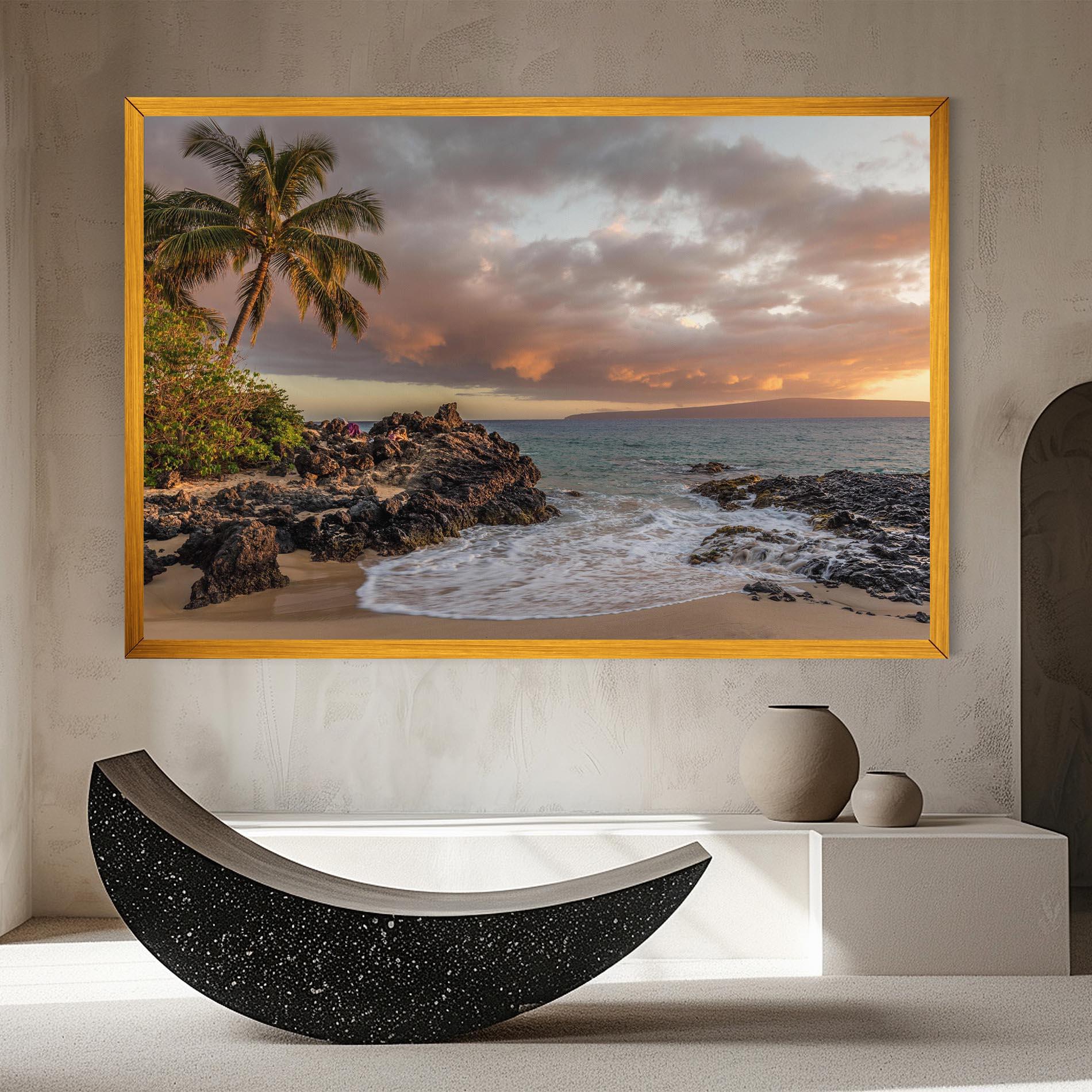 Tablou Canvas Beautiful Beach Landscape mockup 8