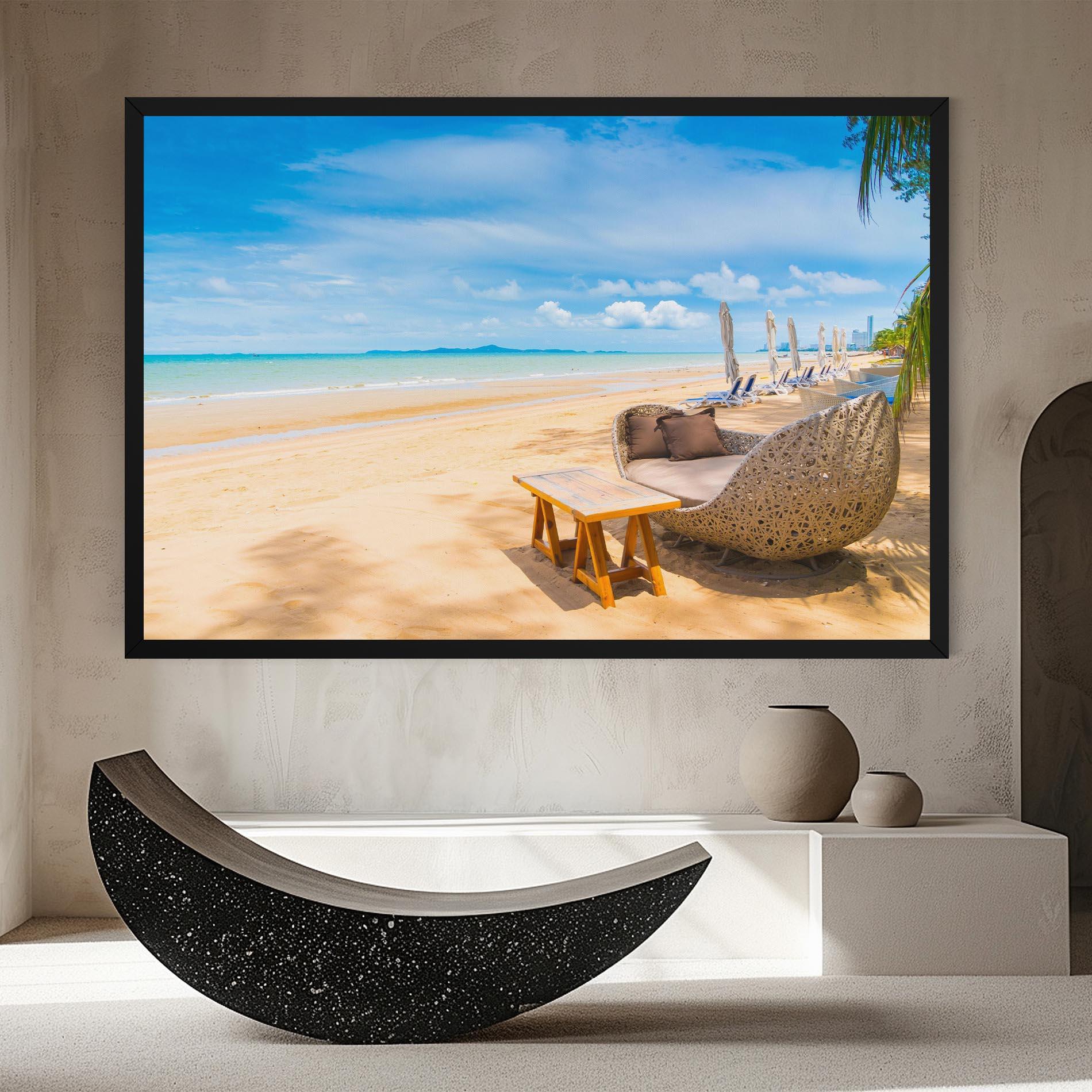 Tablou Canvas Dinning Blue Sky mockup 8