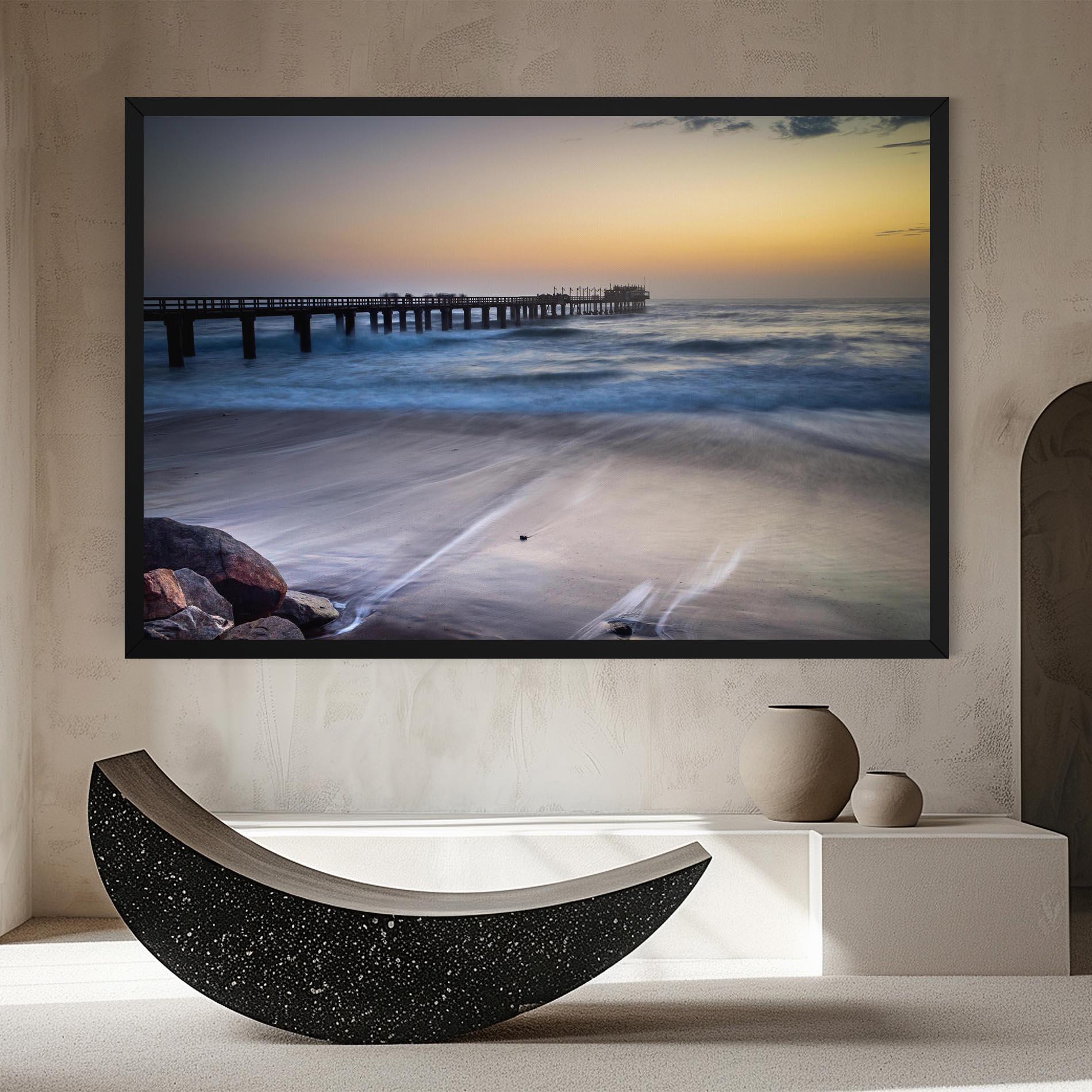 Tablou Canvas Empty Pretty Beach mockup 8