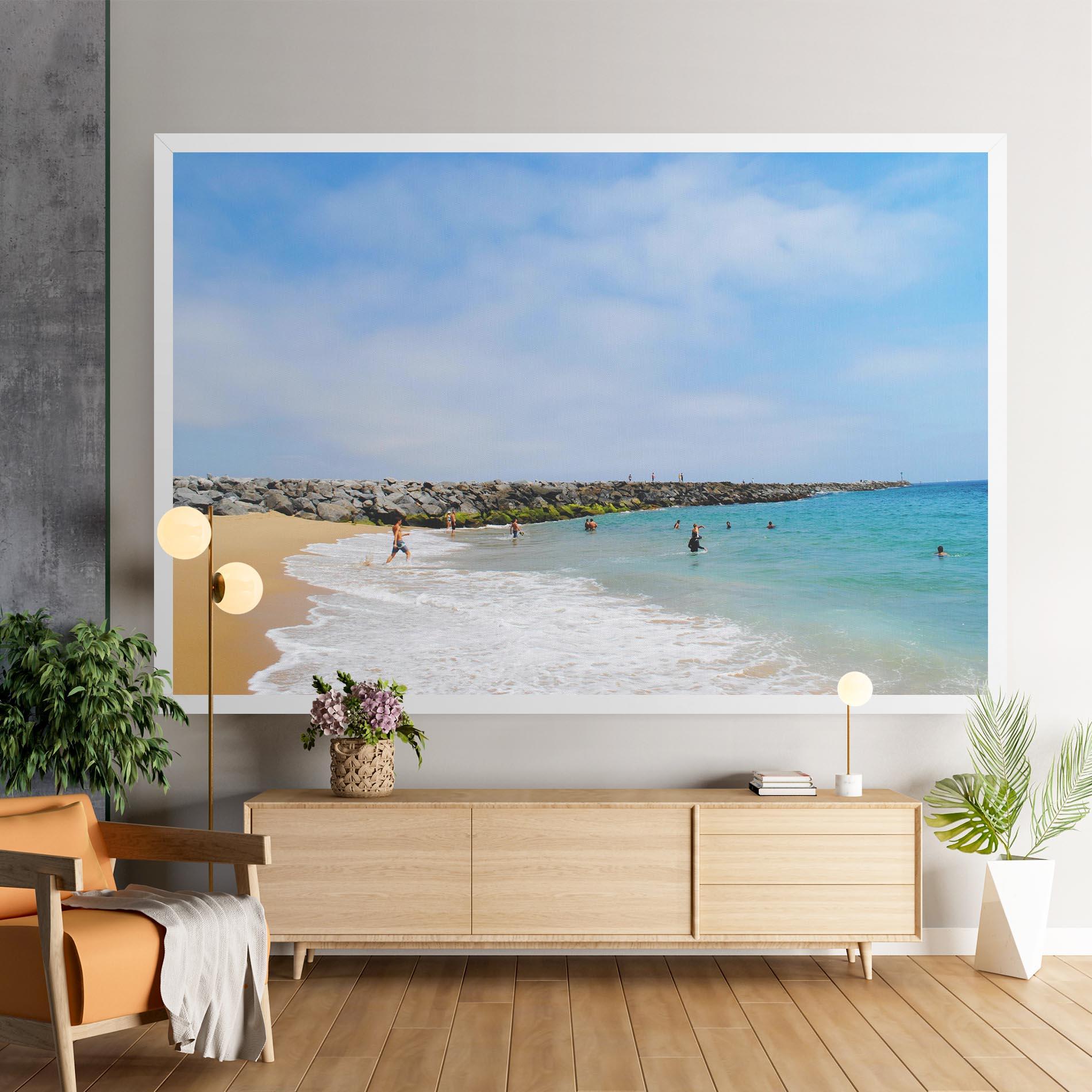 Tablou Canvas At The Beach mockup 9