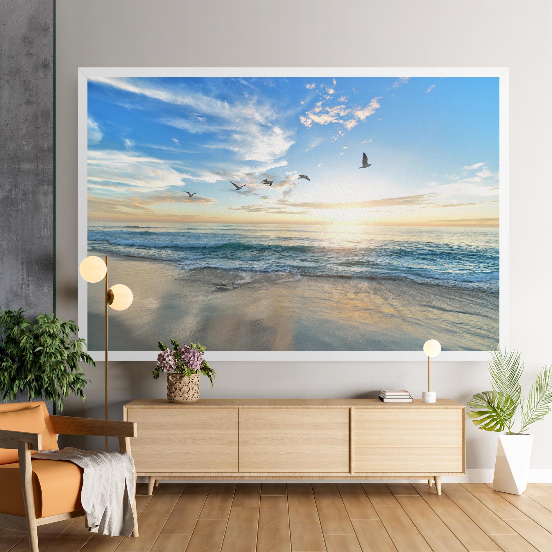 Tablou Canvas Beautiful Beach mockup 9