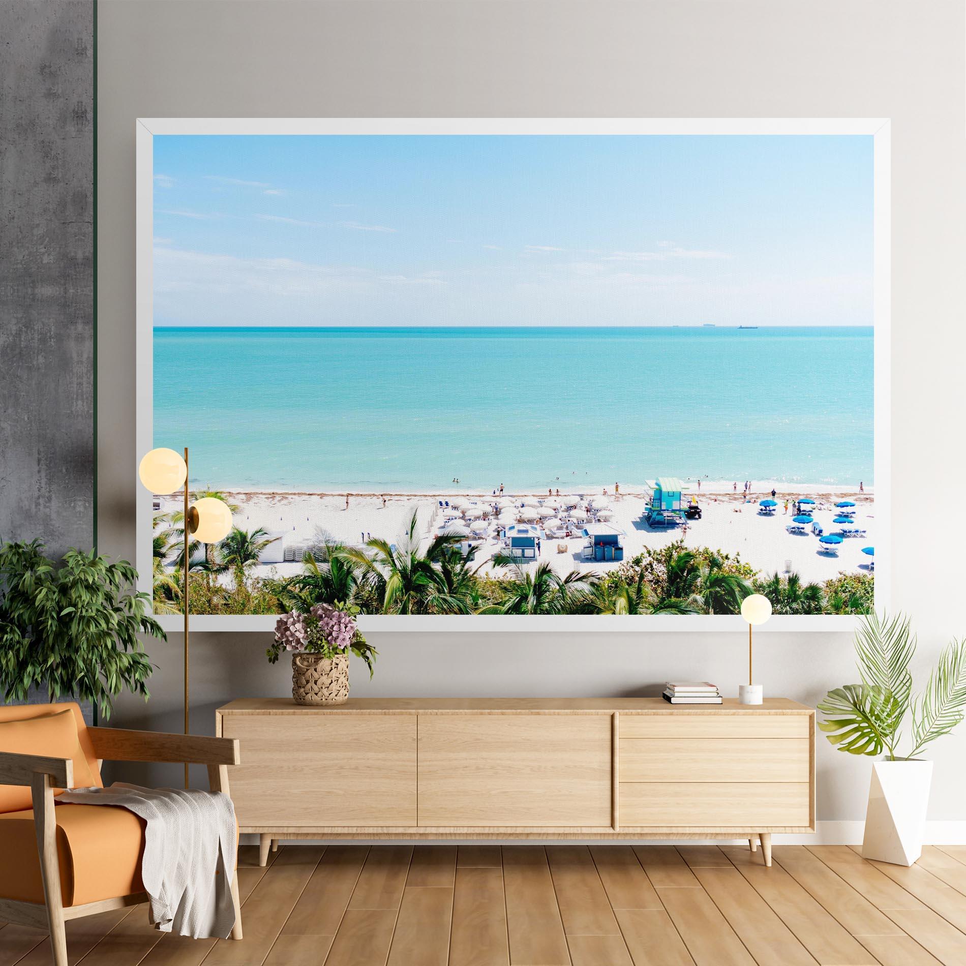 Tablou Canvas Blue Clear Water mockup 9