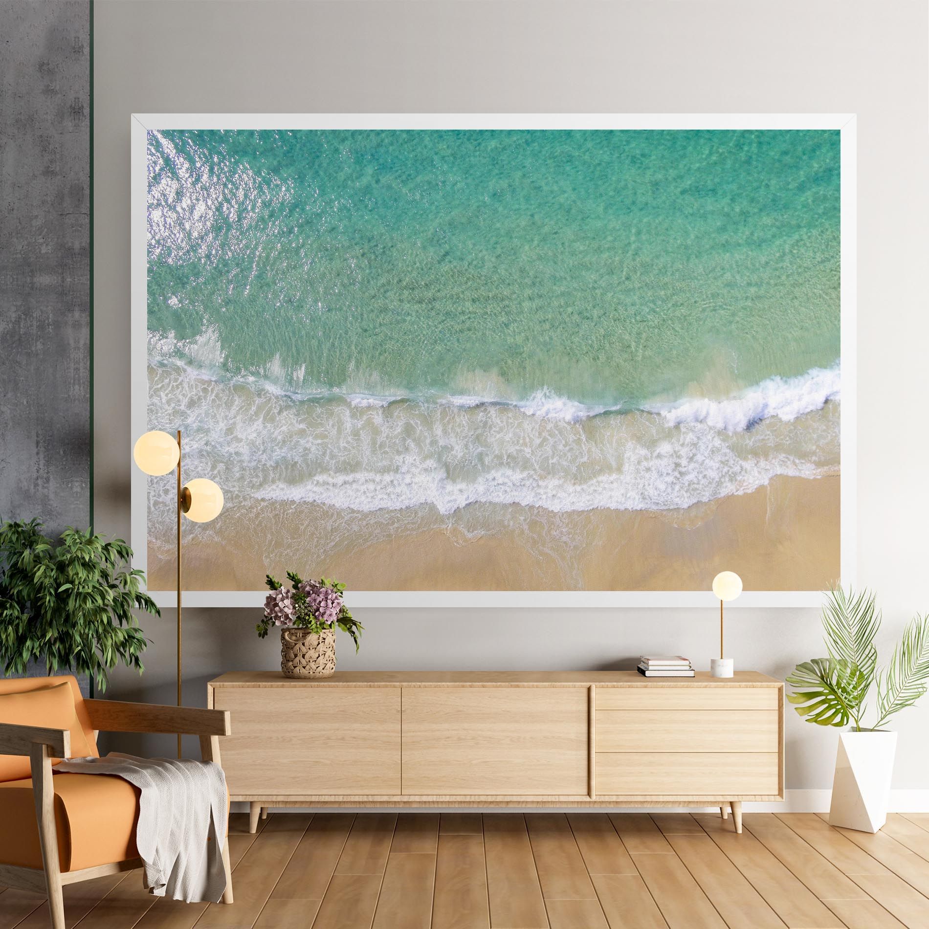 Blue Waves Beach mockup 9