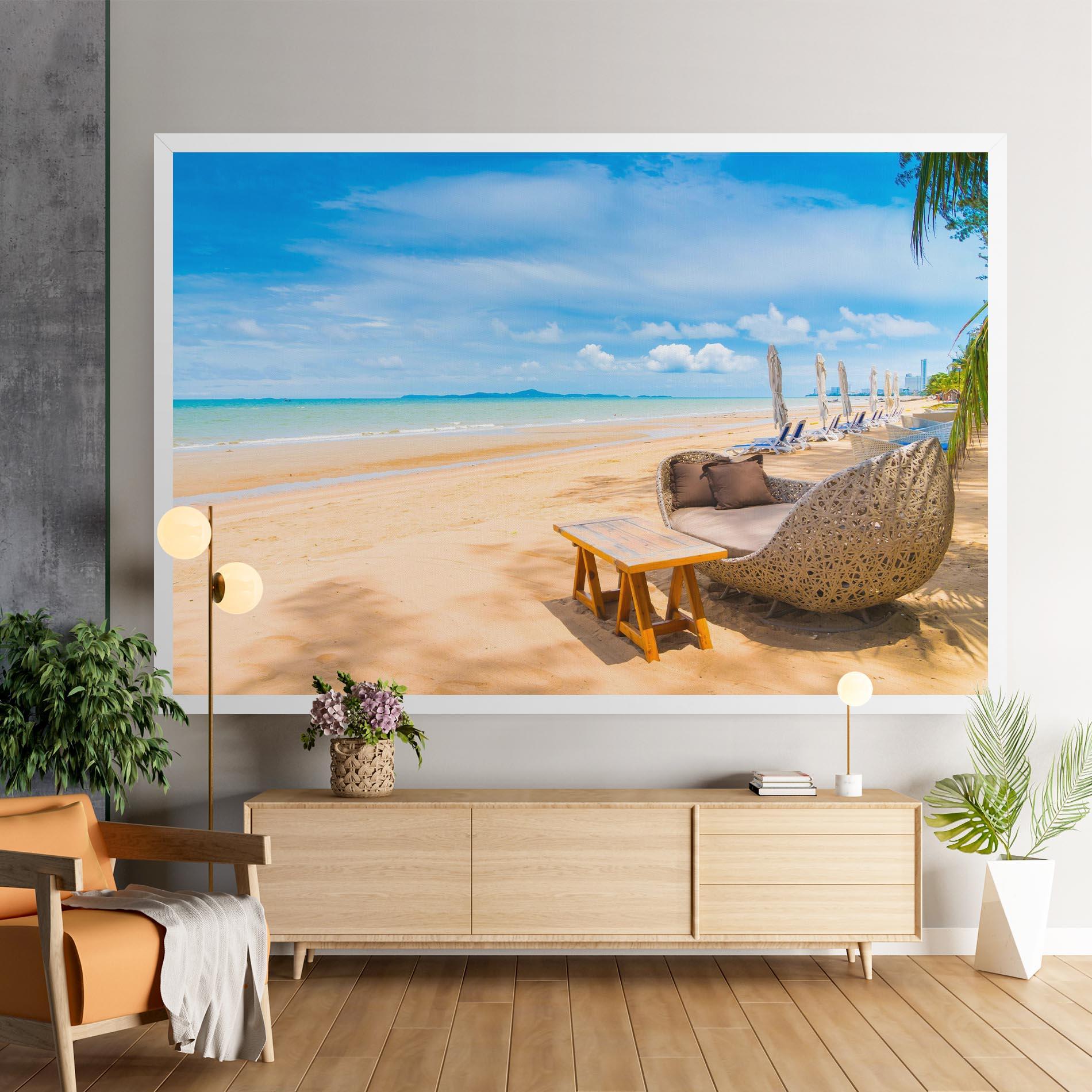 Tablou Canvas Dinning Blue Sky mockup 9