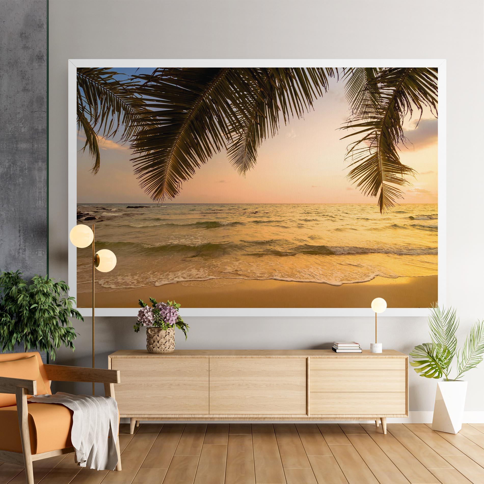 Tablou Canvas Paradise Island mockup 9