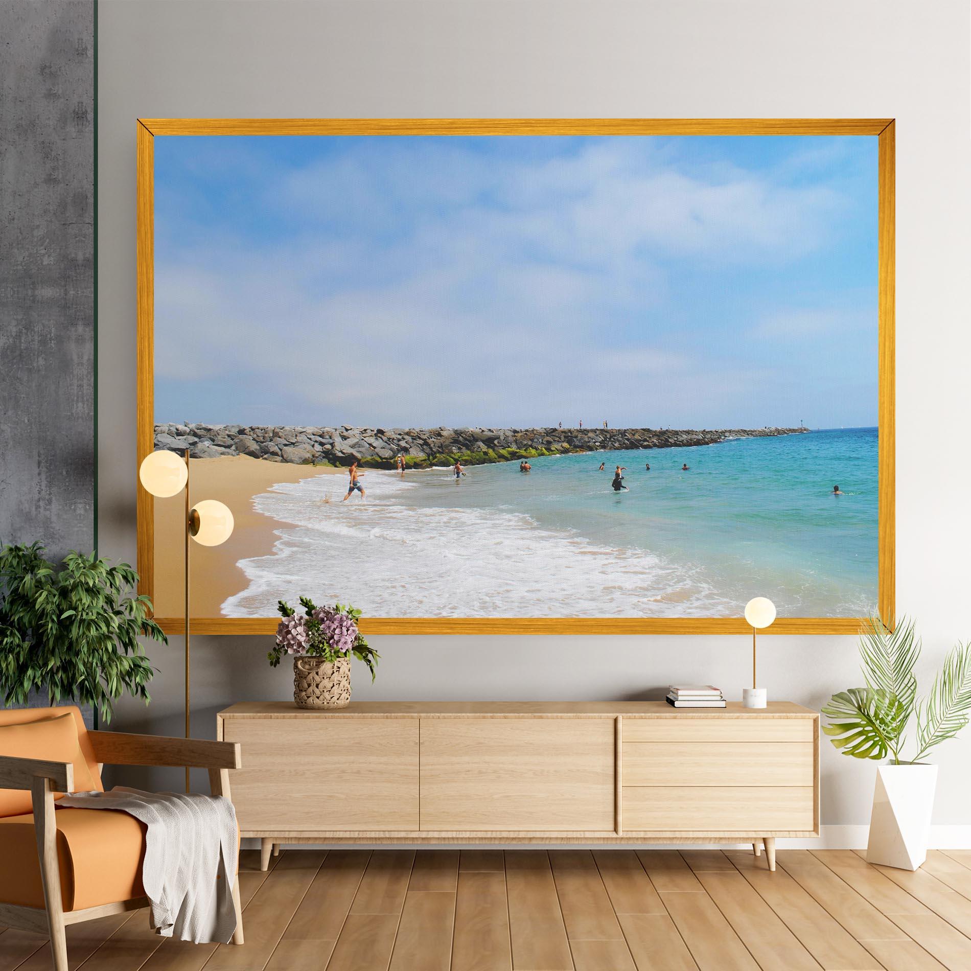 Tablou Canvas At The Beach mockup 9