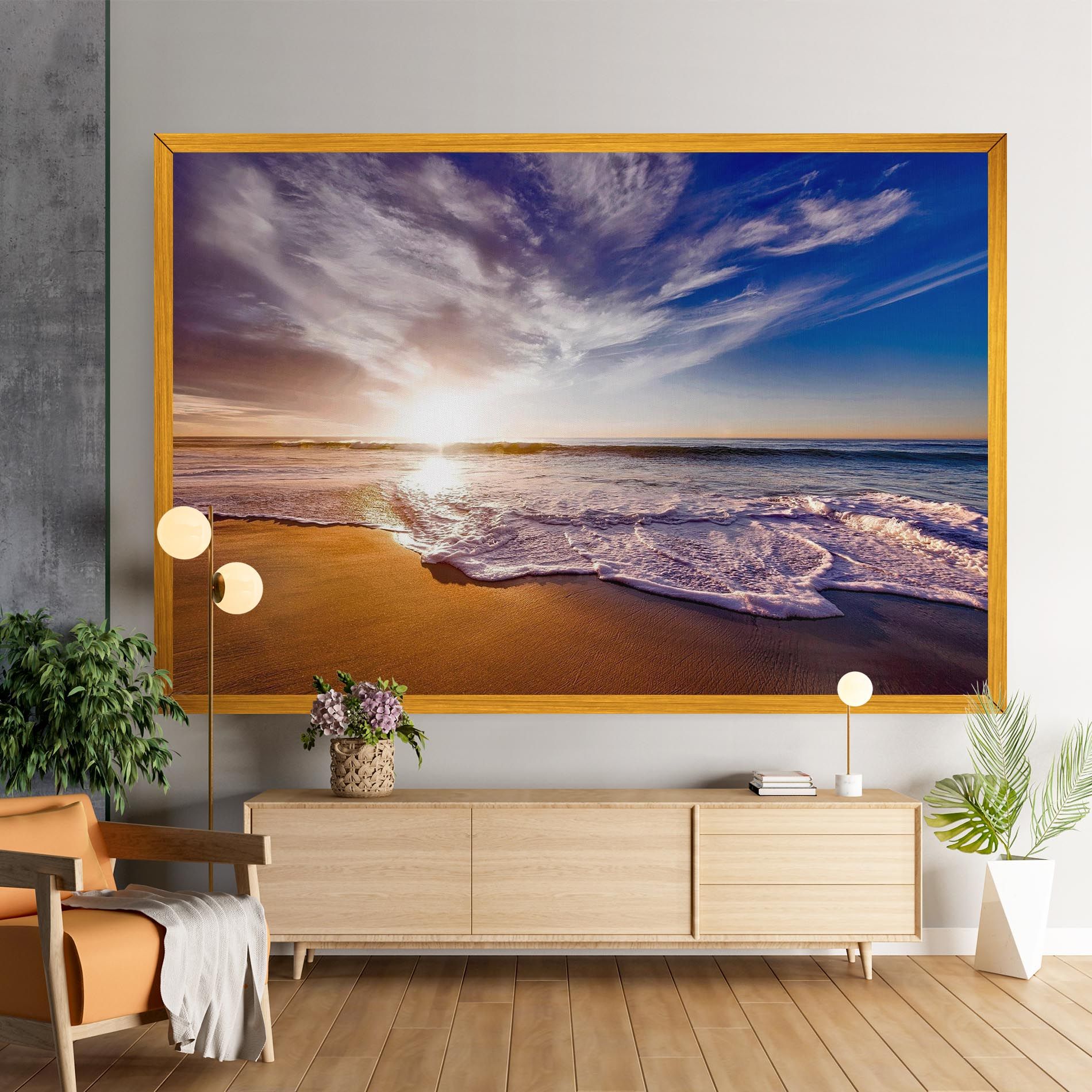 Beach Sunrise mockup 9