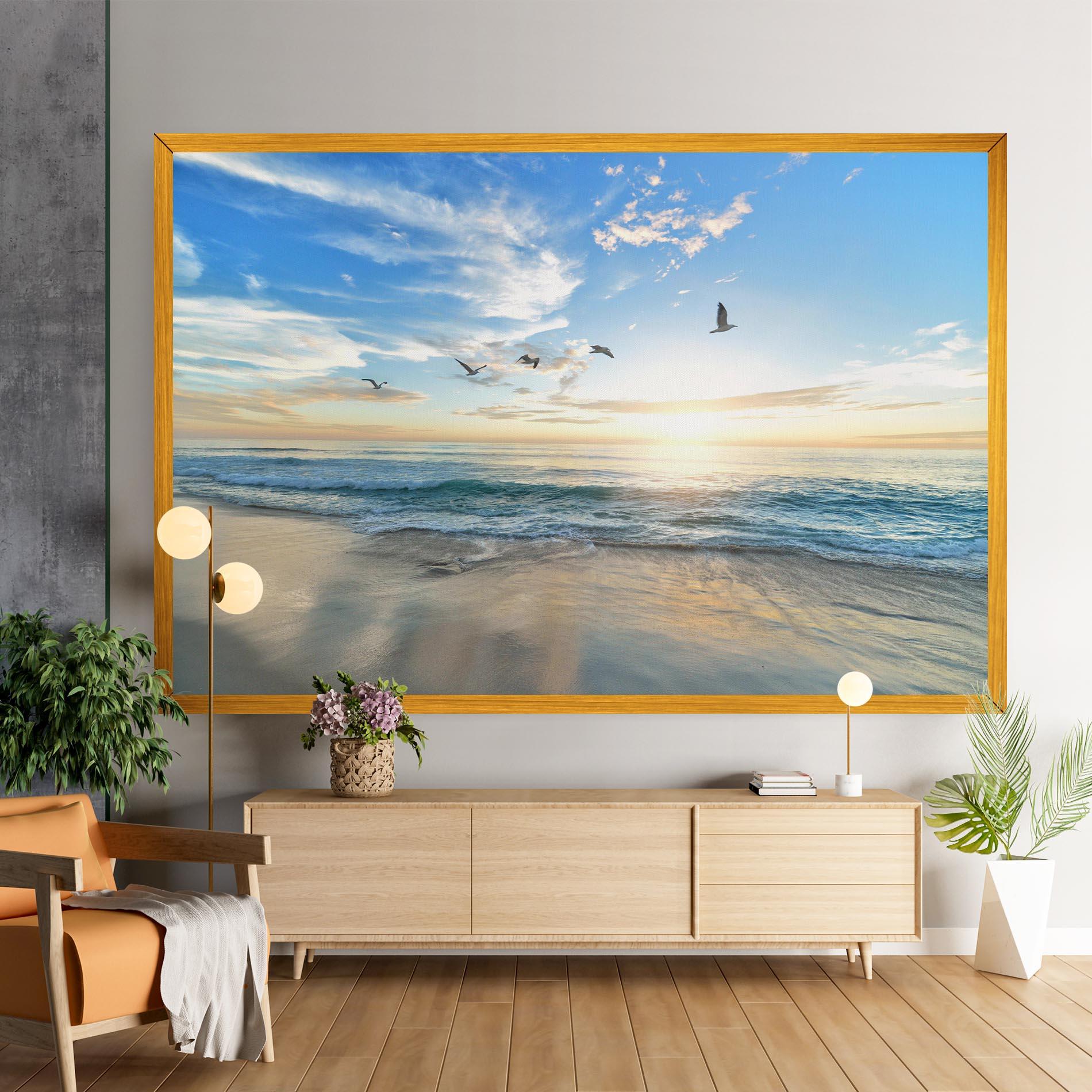 Tablou Canvas Beautiful Beach mockup 9
