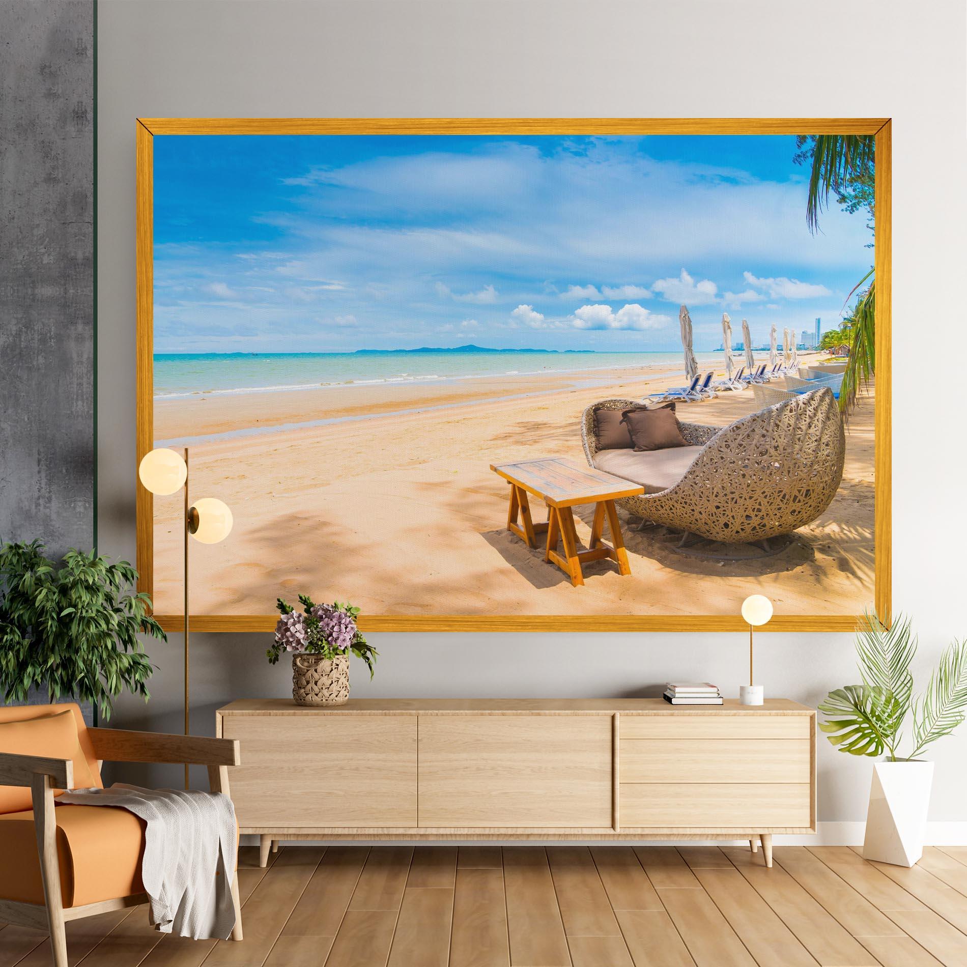 Tablou Canvas Dinning Blue Sky mockup 9