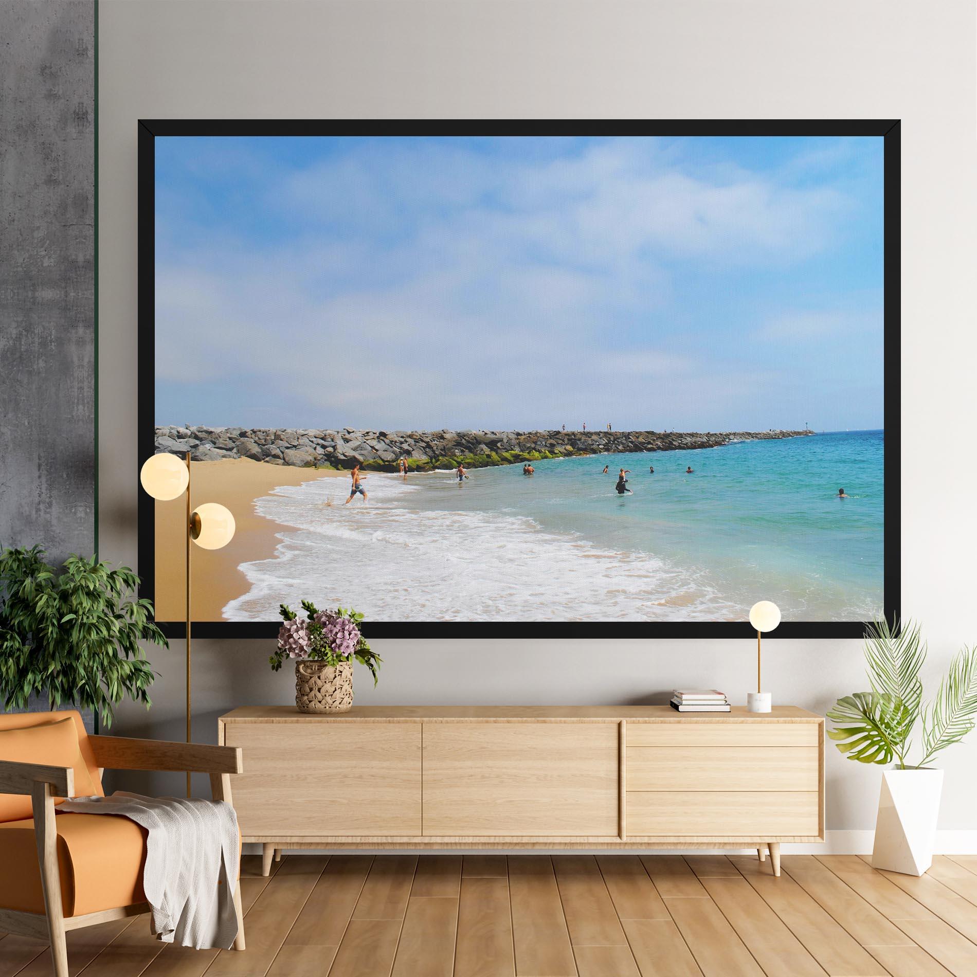 Tablou Canvas At The Beach mockup 9