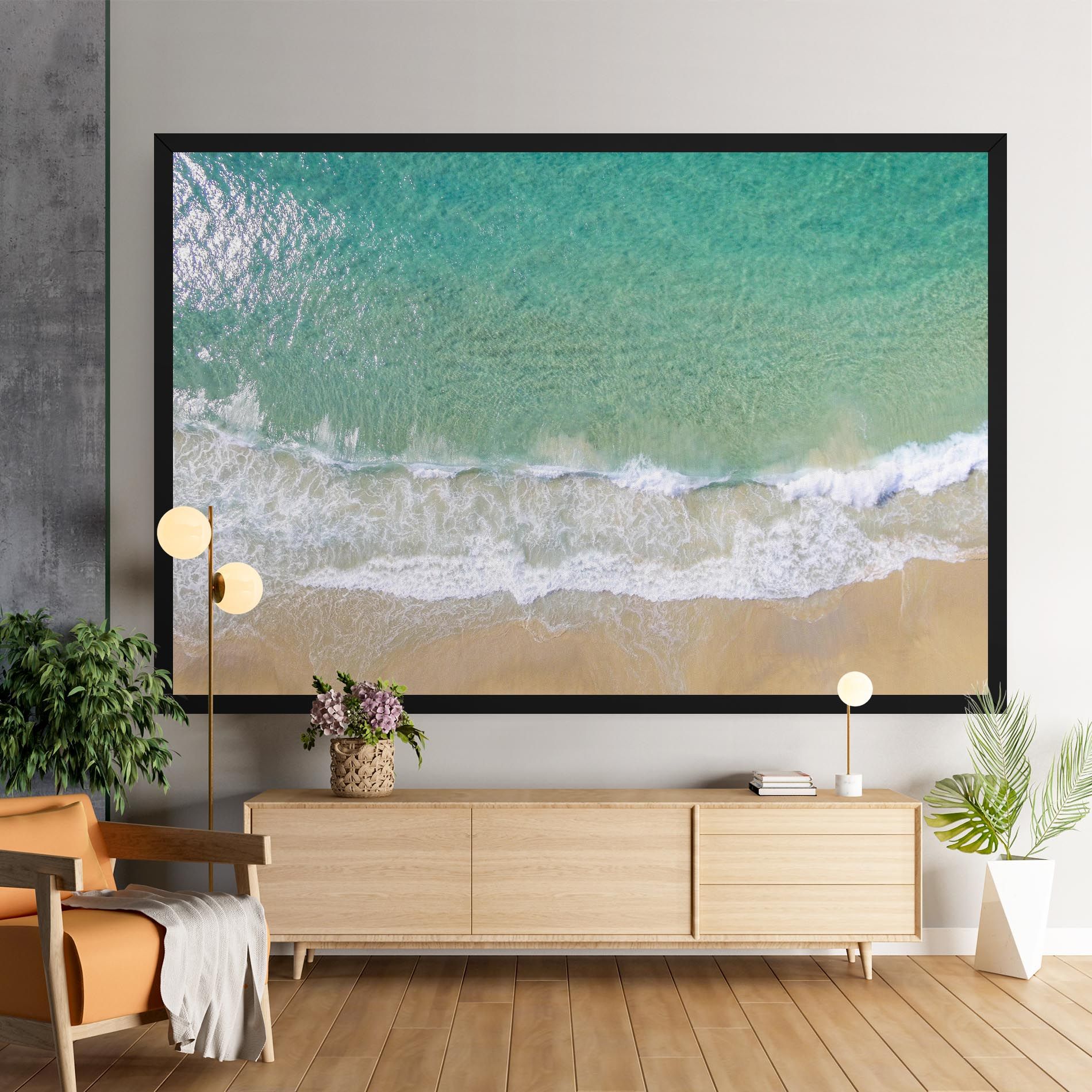 Blue Waves Beach mockup 9