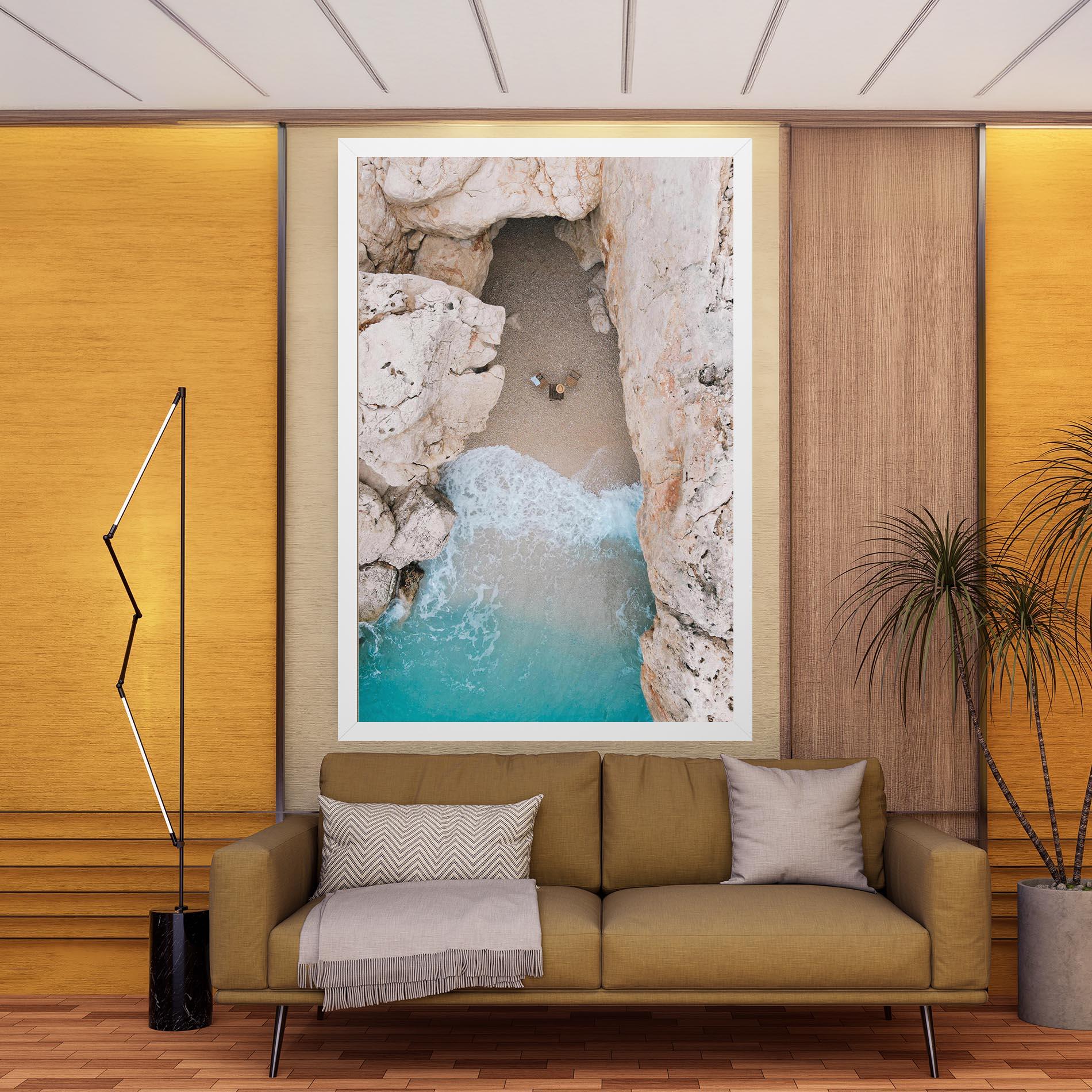 Tablou Canvas Private White Cave mockup 9