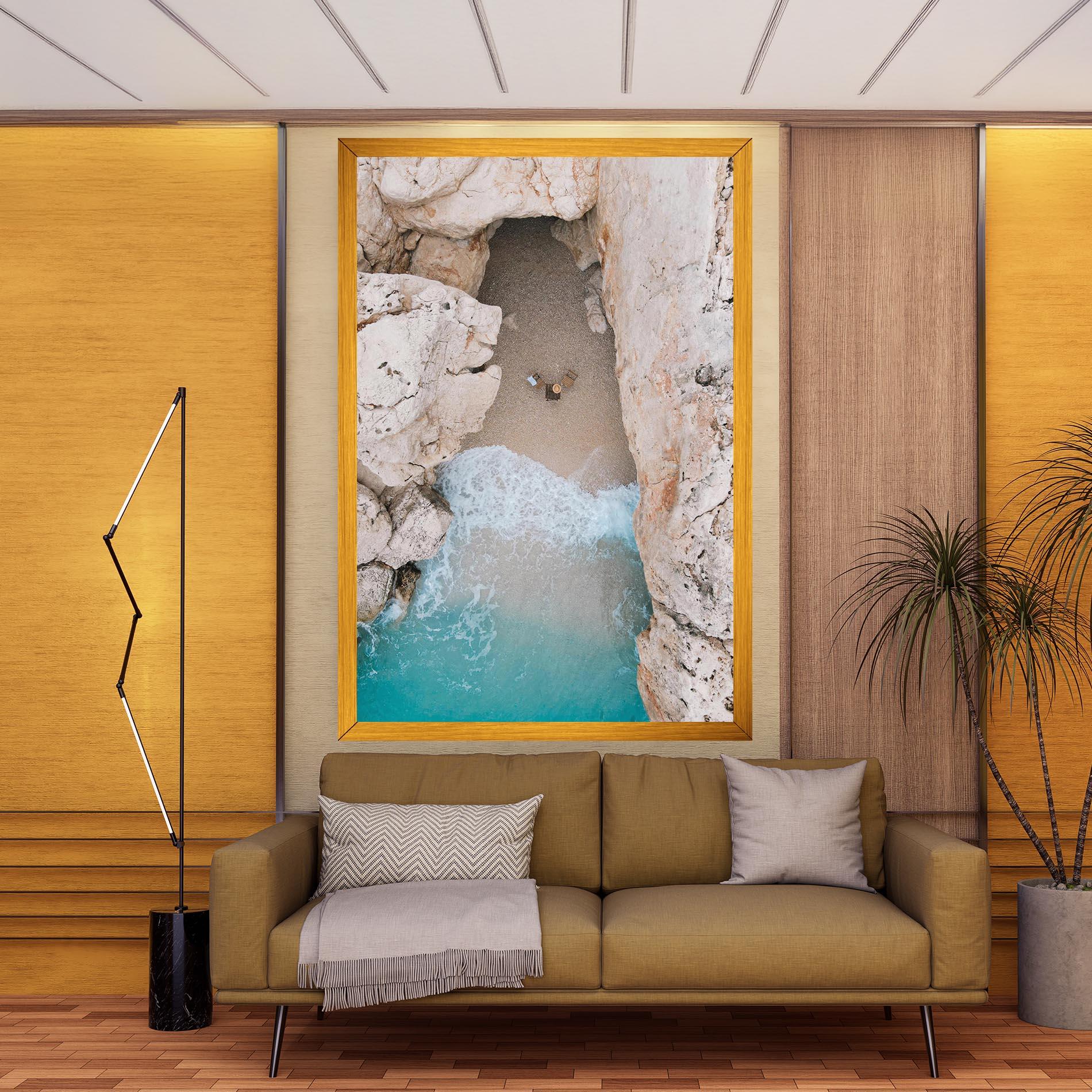 Tablou Canvas Private White Cave mockup 9