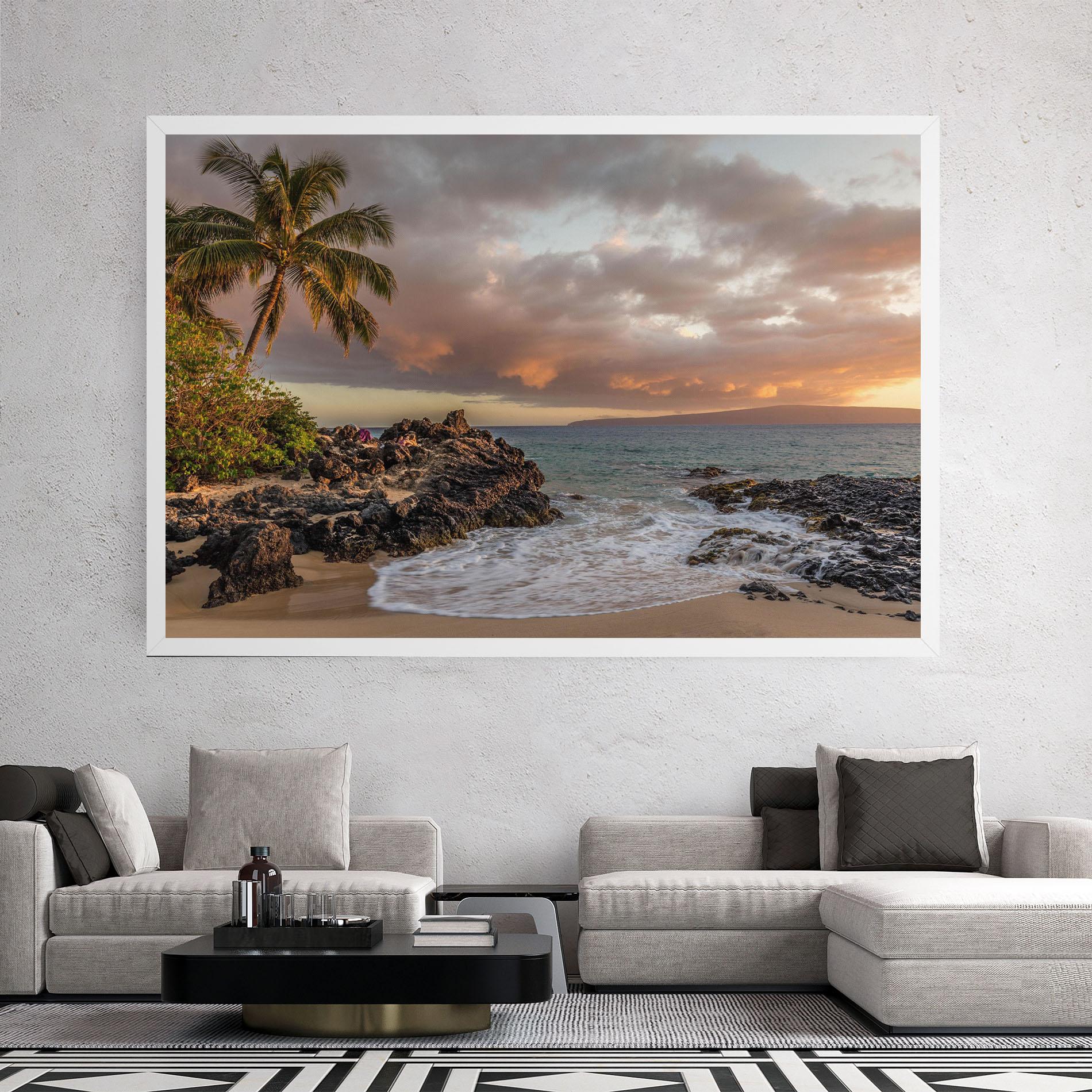 Tablou Canvas Beautiful Beach Landscape mockup 2