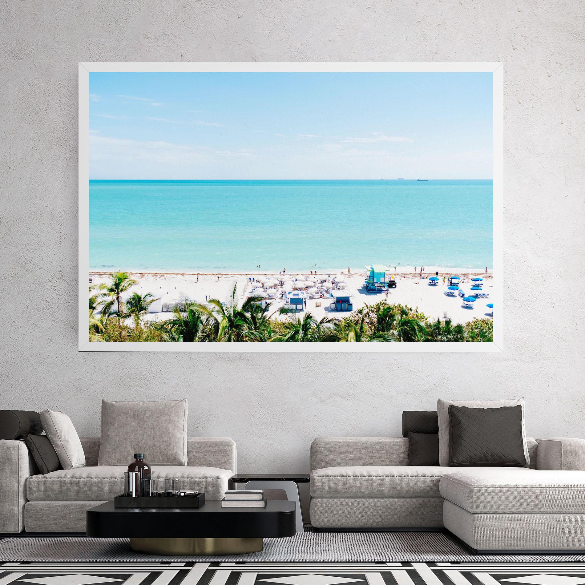 Tablou Canvas Blue Clear Water mockup 2