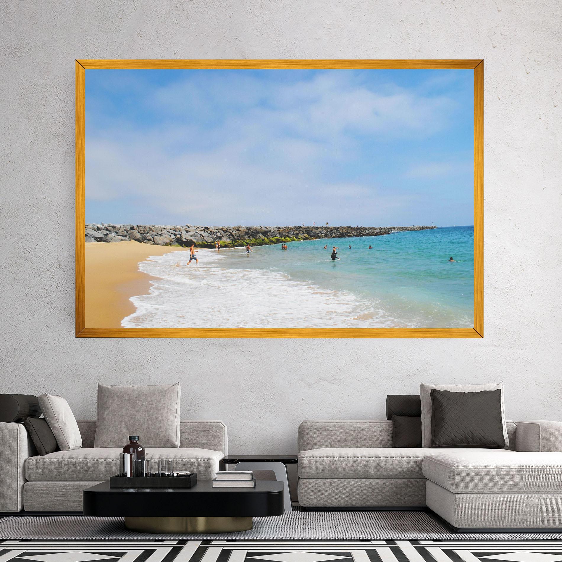 Tablou Canvas At The Beach mockup 2