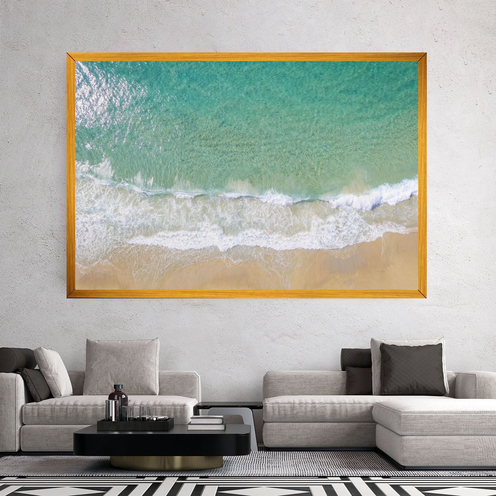 Blue Waves Beach mockup 2