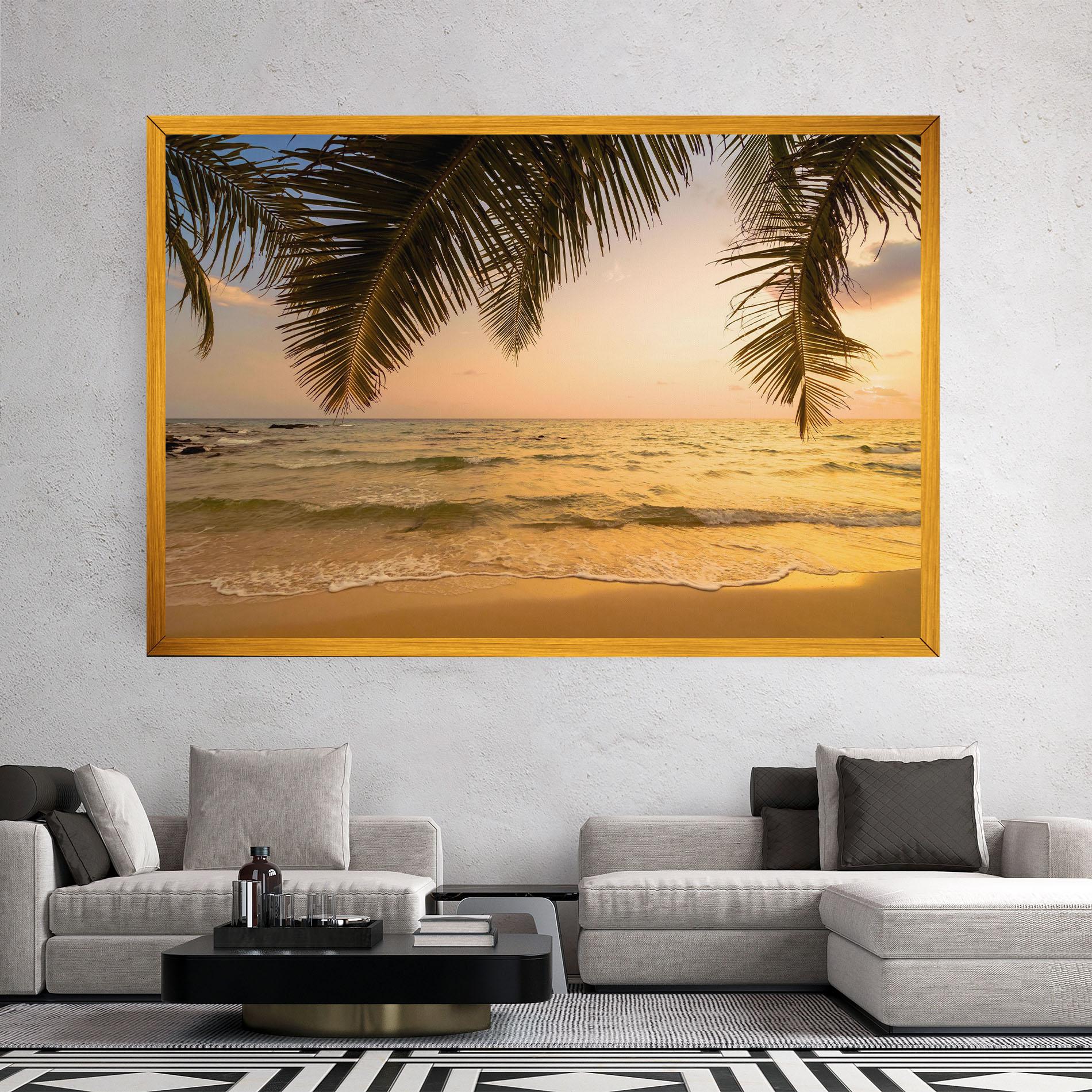 Tablou Canvas Paradise Island mockup 2