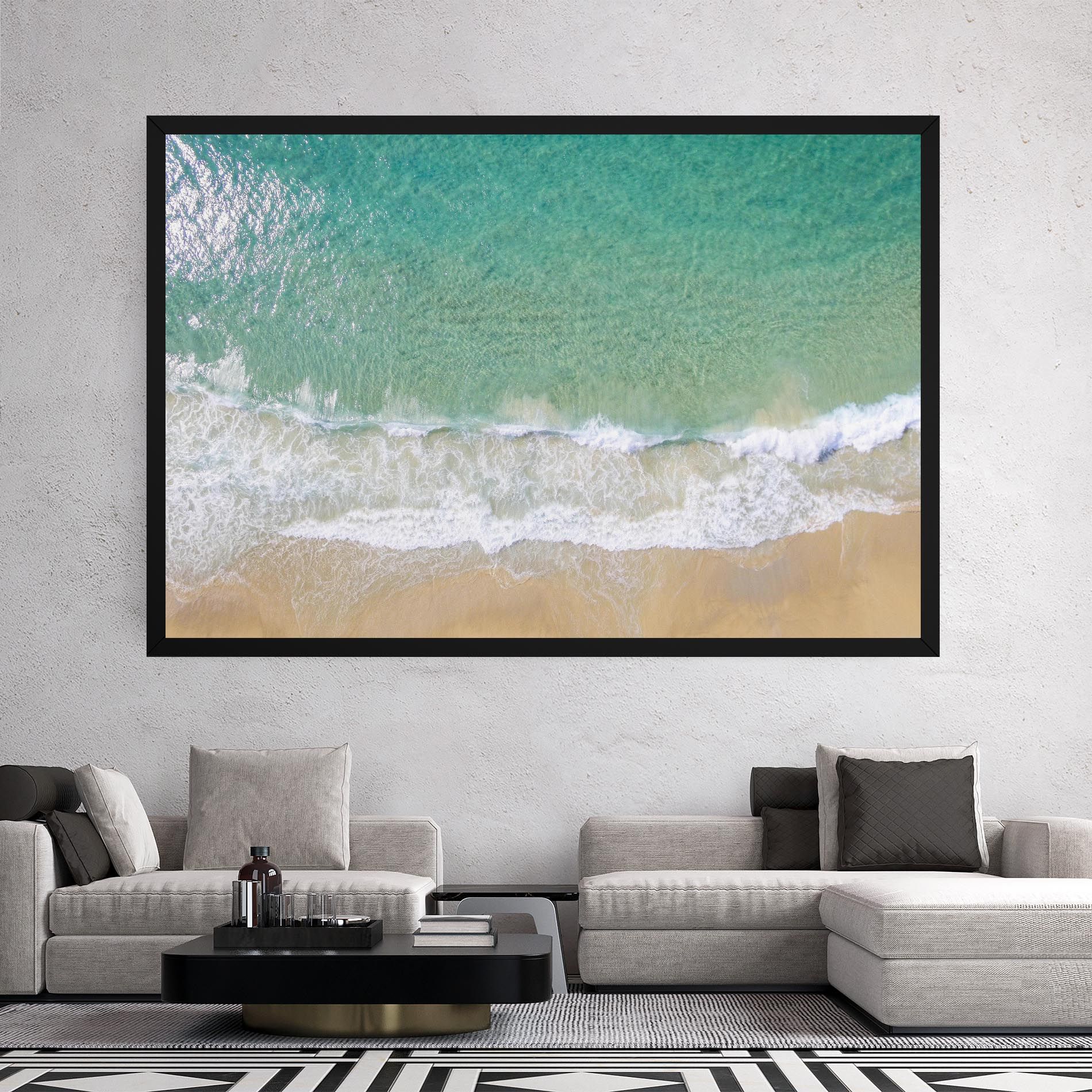 Blue Waves Beach mockup 2