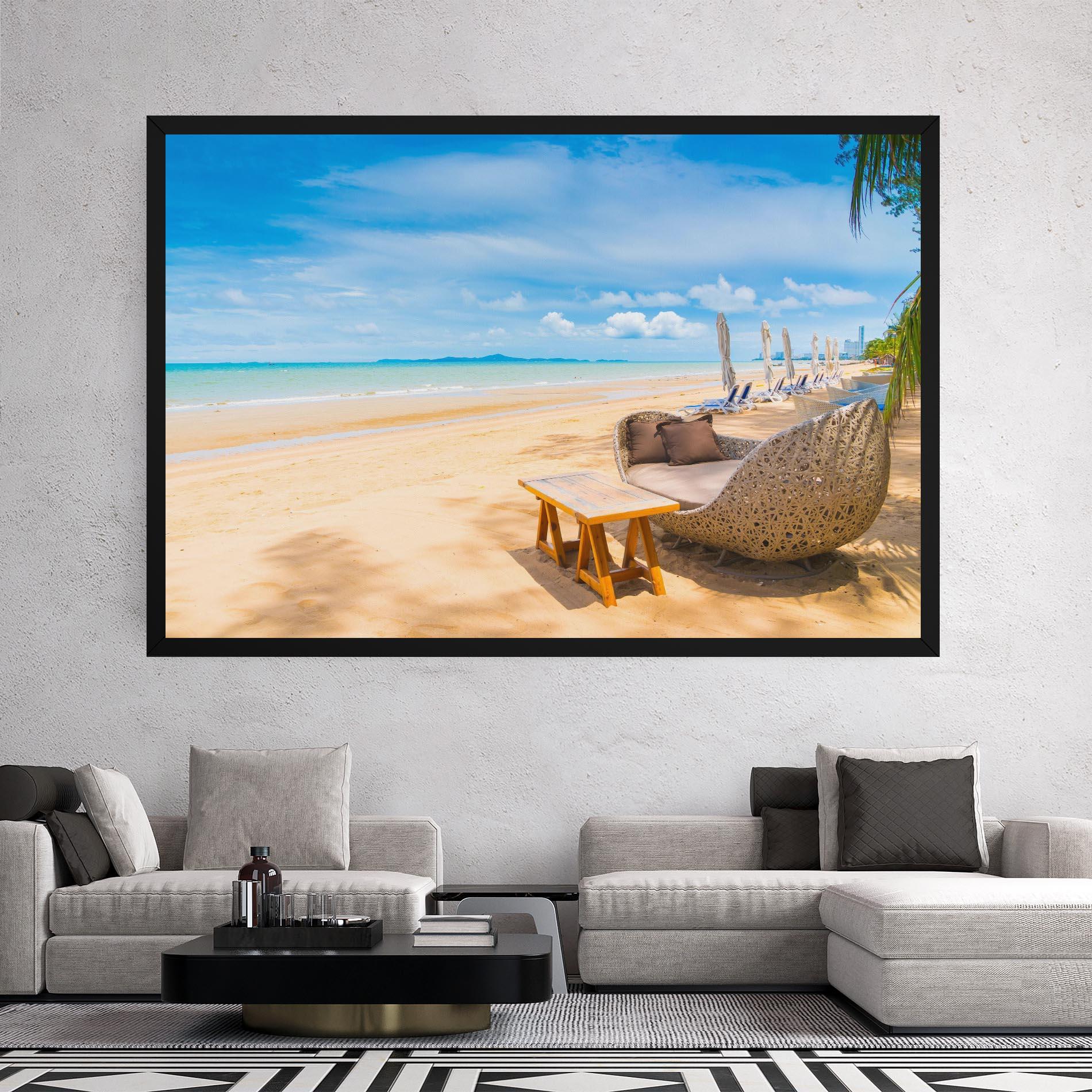 Tablou Canvas Dinning Blue Sky mockup 2