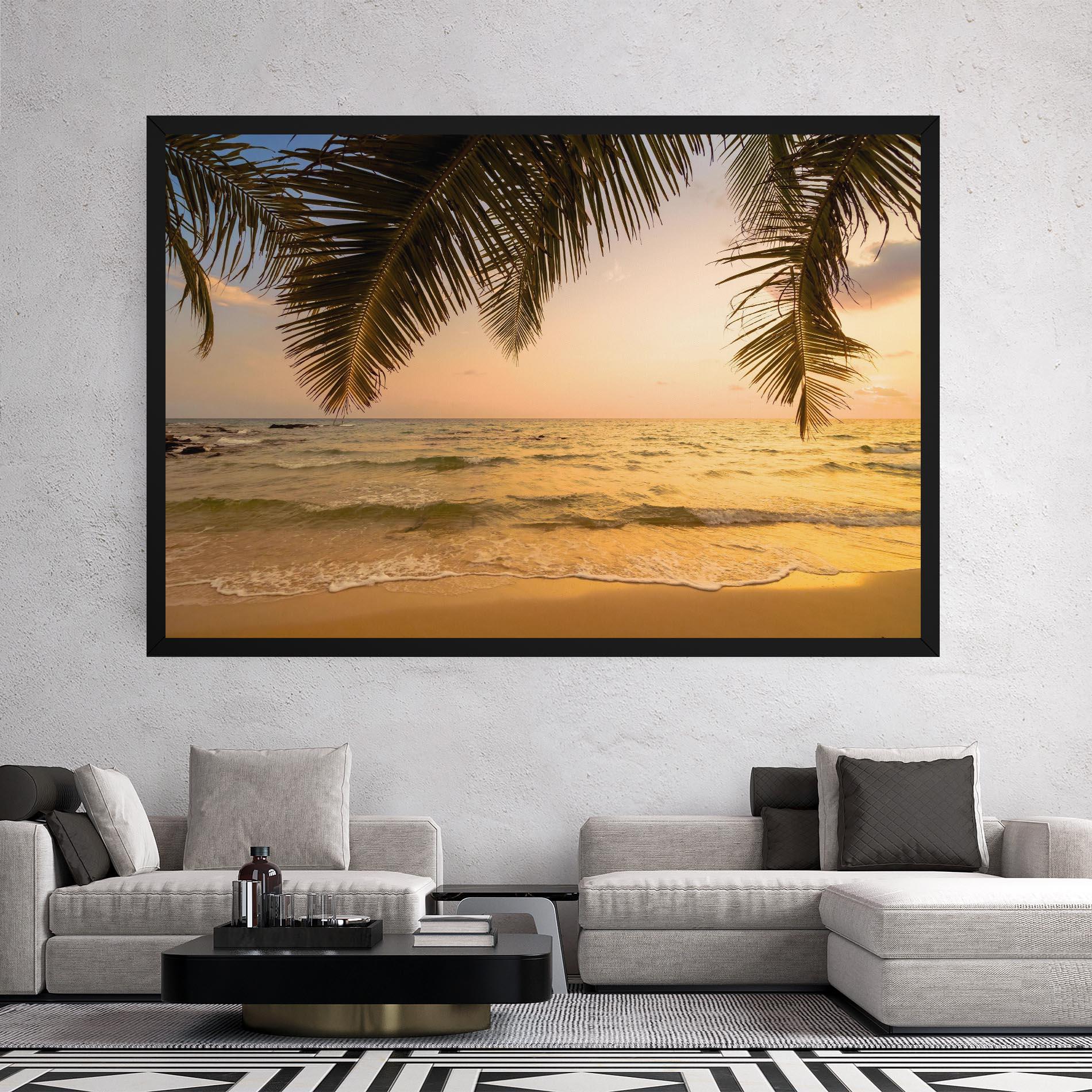 Tablou Canvas Paradise Island mockup 2