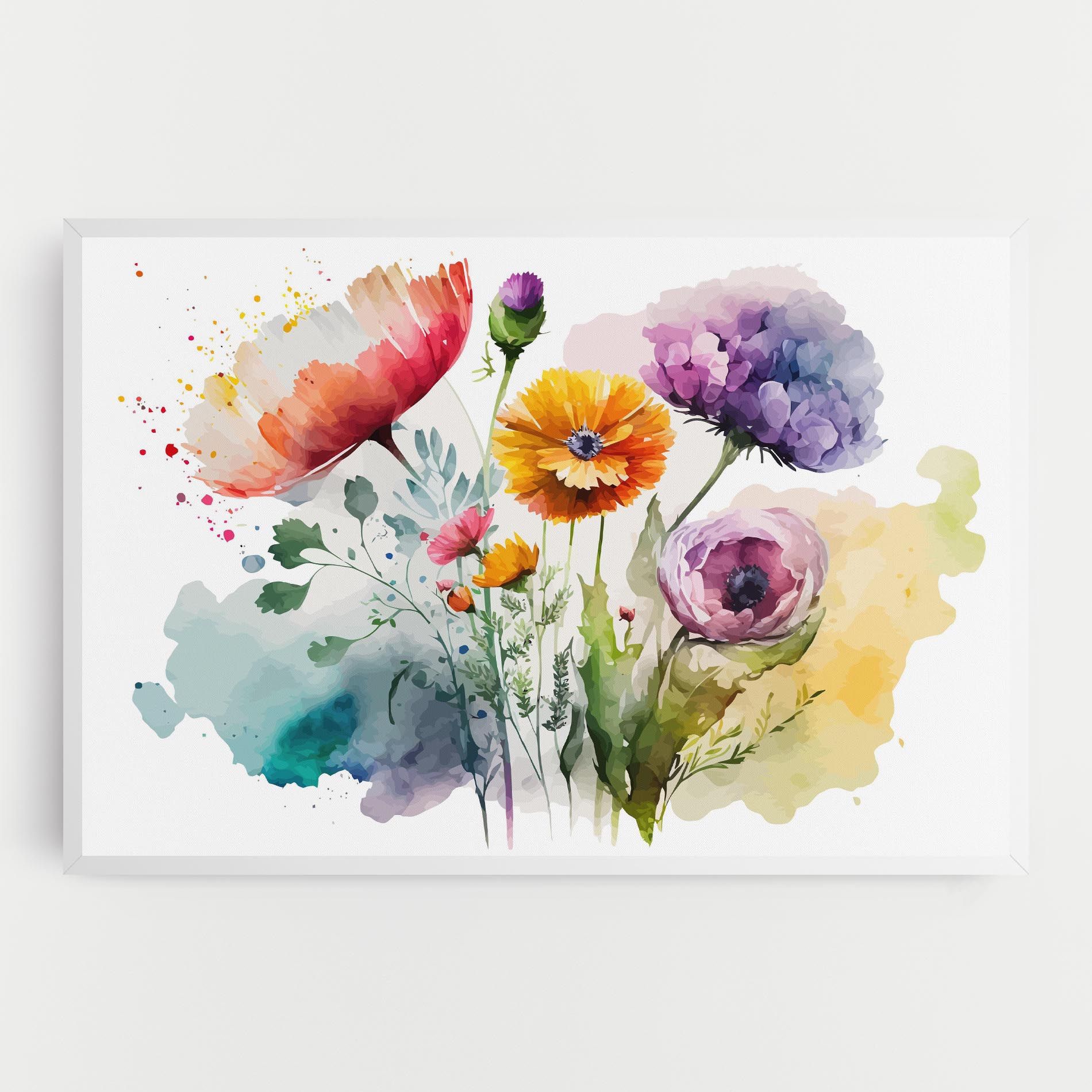 Beautiful Spring Flowers mockup 0