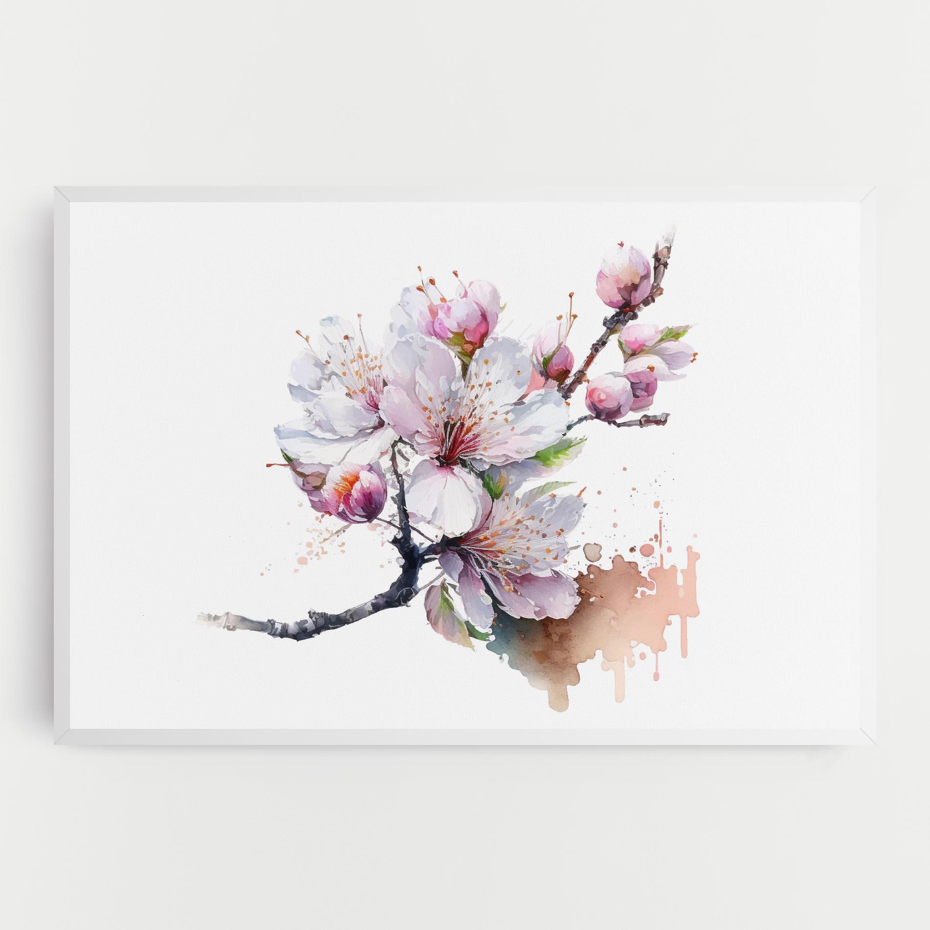 Tablou Canvas Cherry Spring Art mockup 0