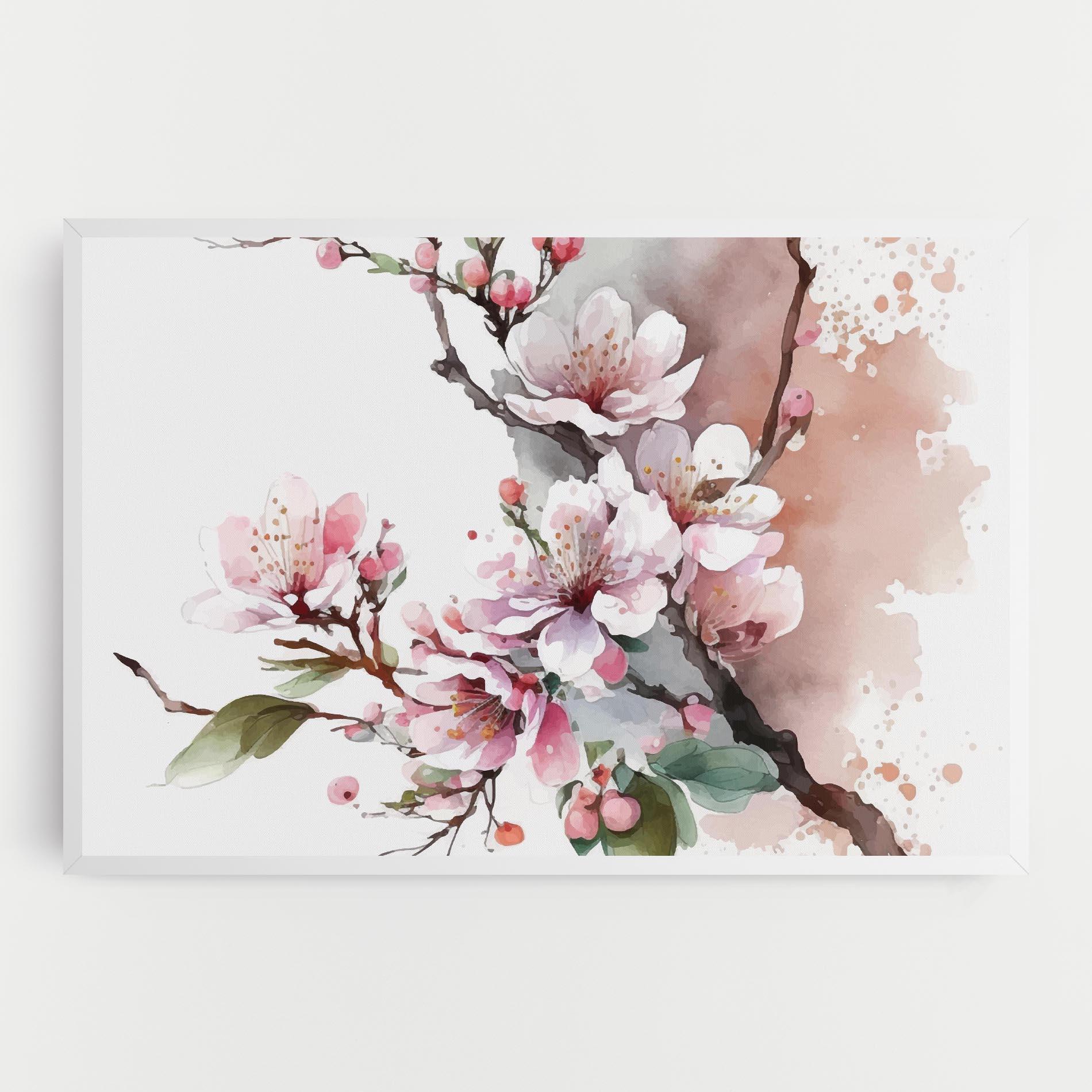 Tablou Canvas Cherry Spring Flower mockup 0