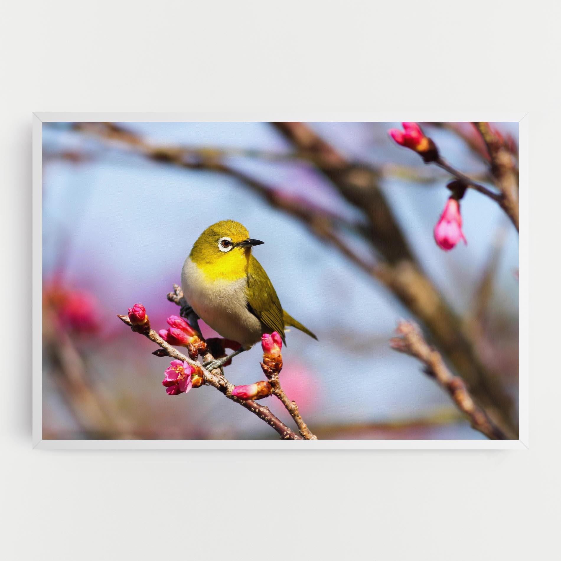 Tablou Canvas Cute Pink Flower Buds mockup 0