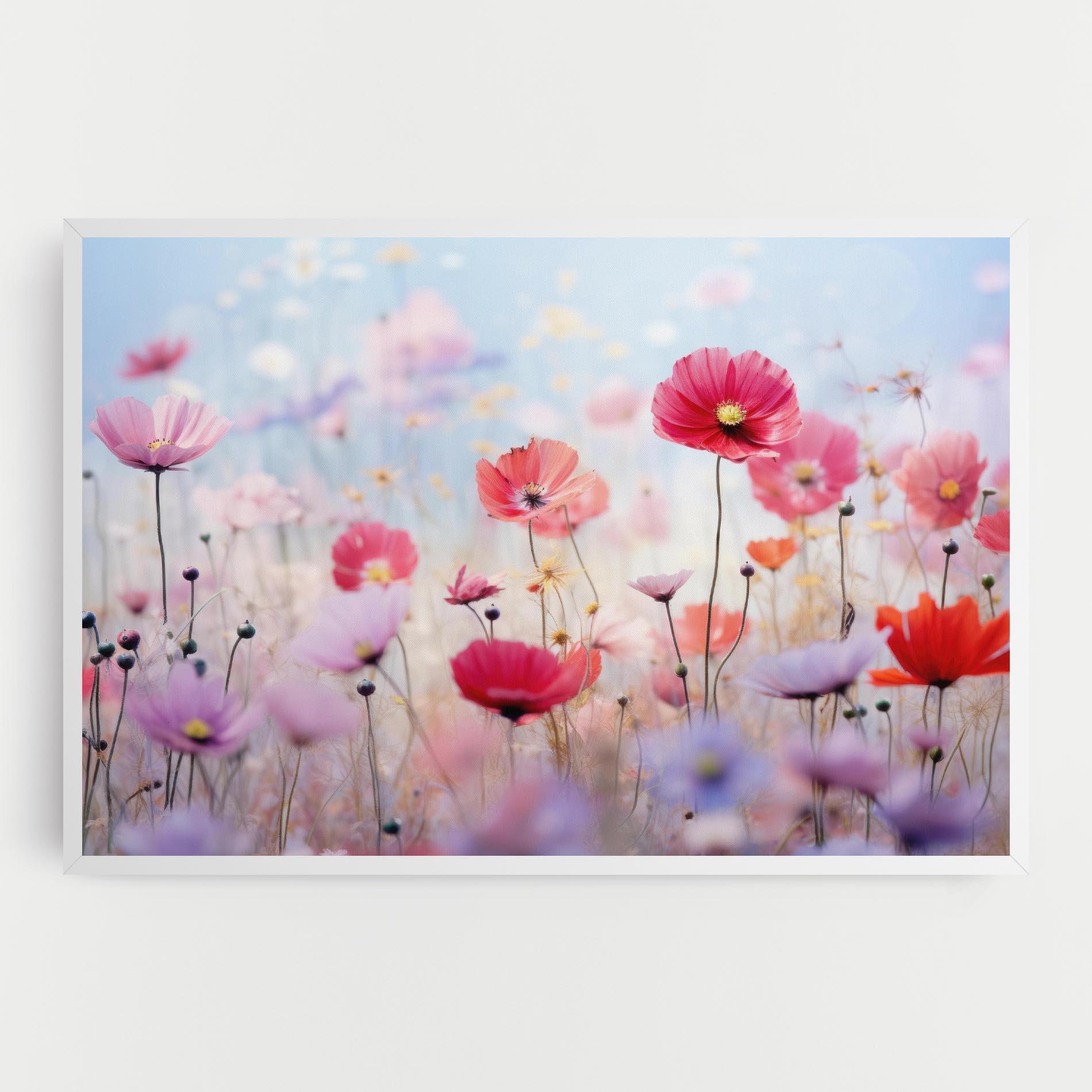 Tablou Canvas Dreamy Sprig Pink Flower mockup 0