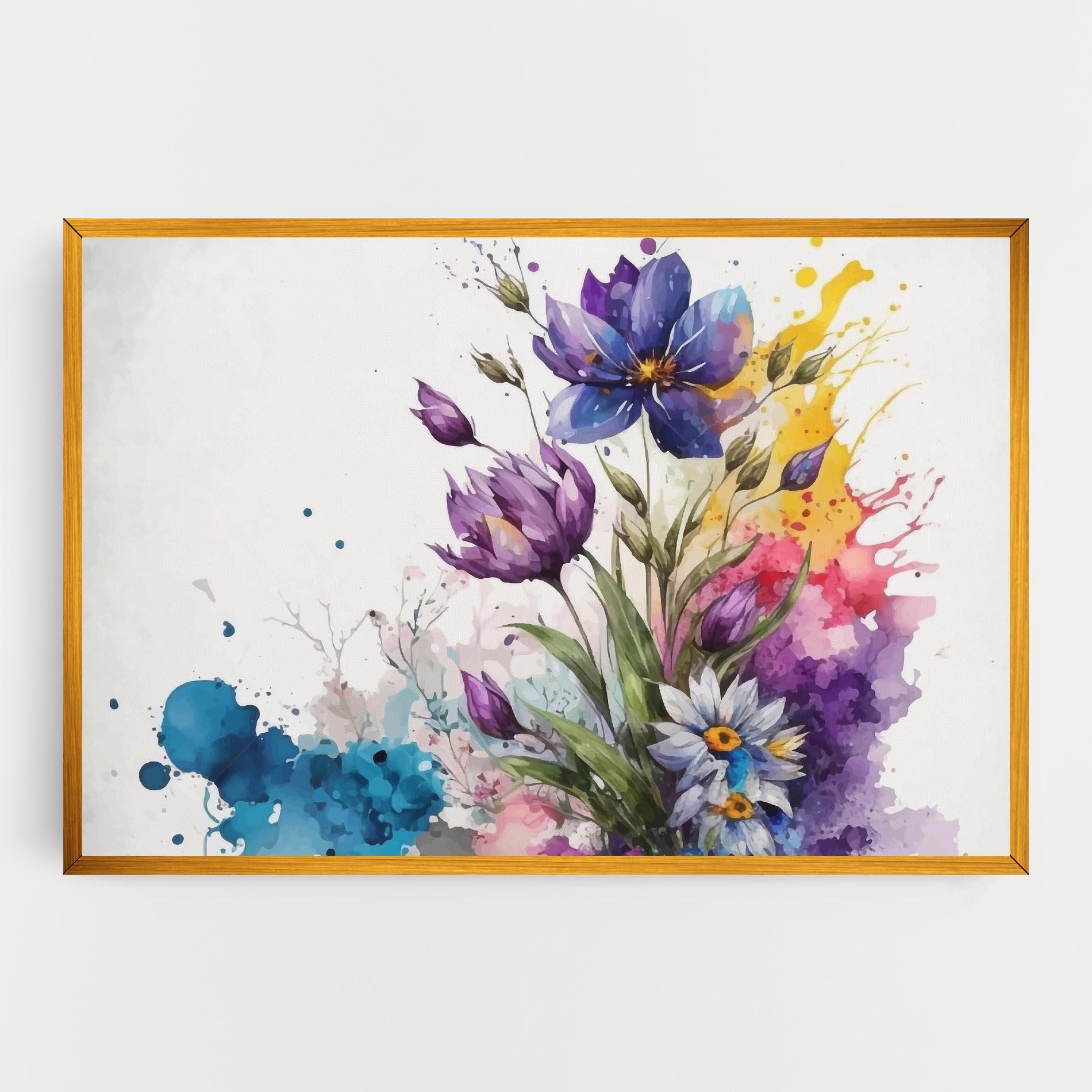 Tablou Canvas Art Flowers Spring mockup 0