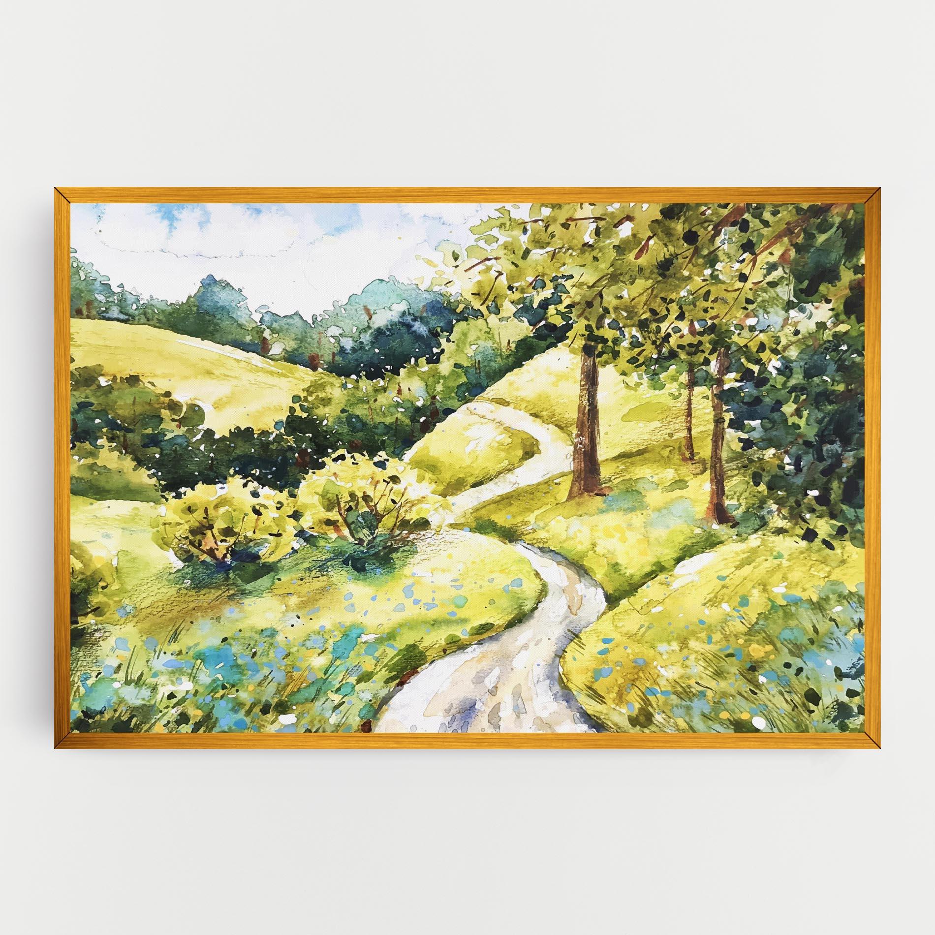 Tablou Canvas Fresh Spring View mockup 0