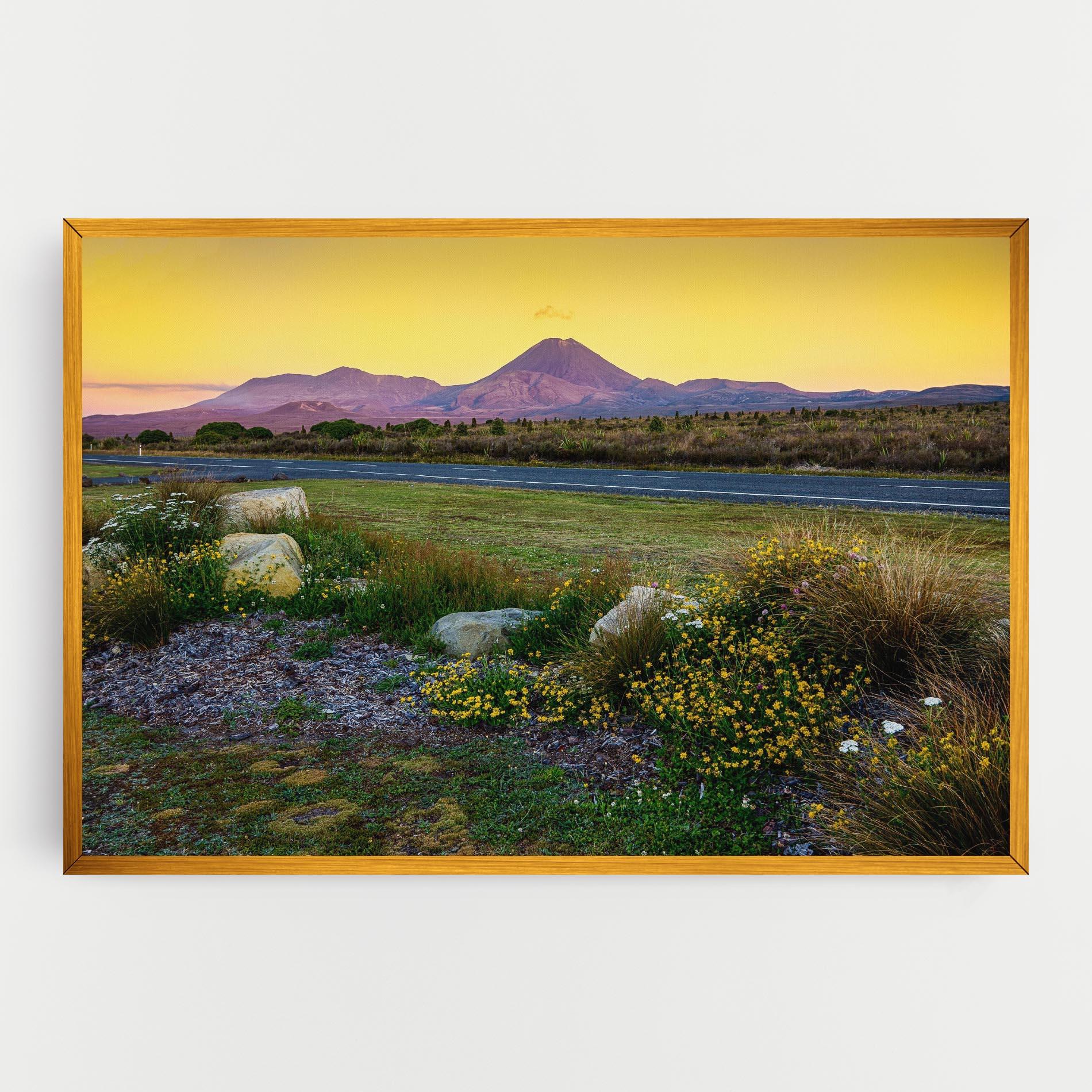 Tablou Canvas Yellow Sky mockup 0