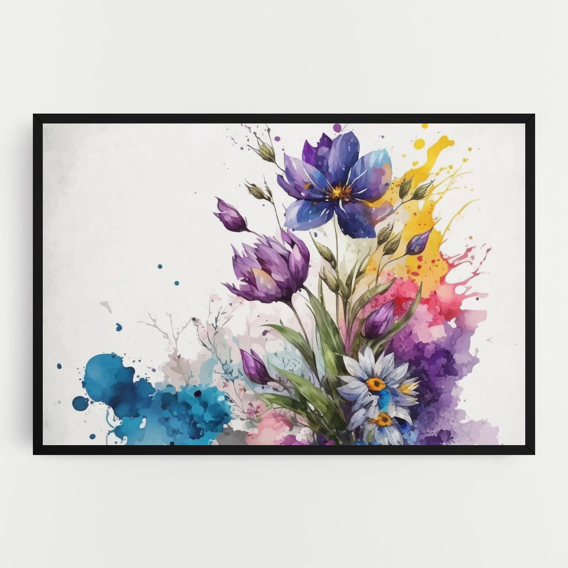 Tablou Canvas Art Flowers Spring mockup 0