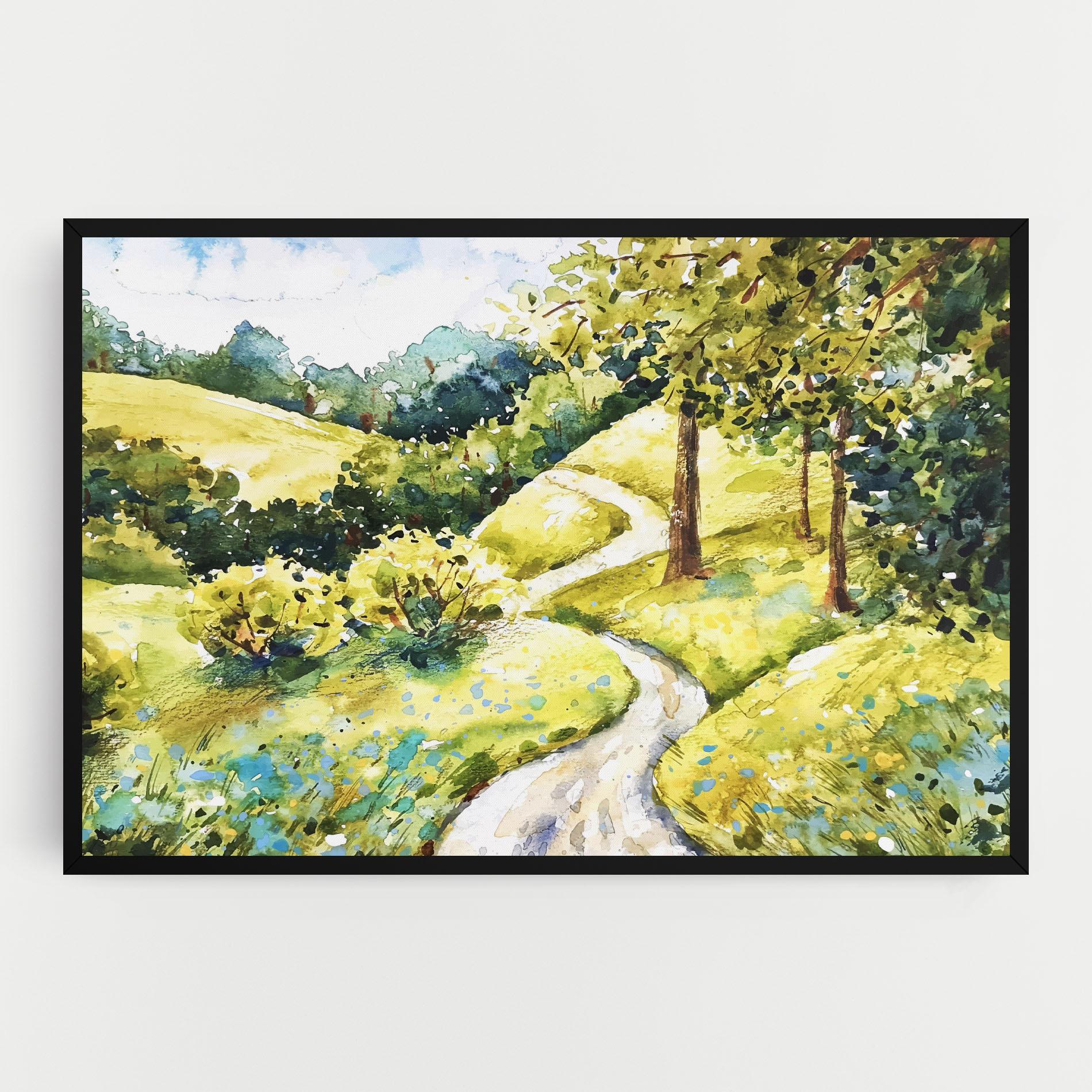 Tablou Canvas Fresh Spring View mockup 0