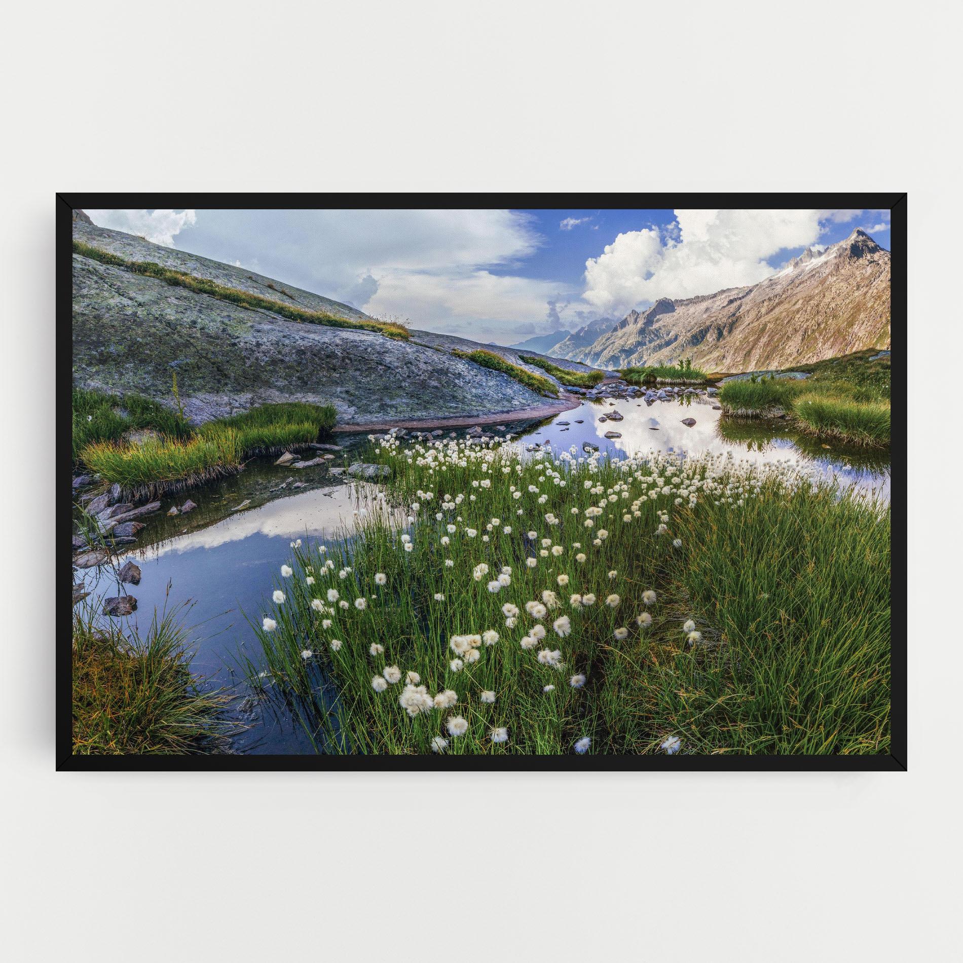 Tablou Canvas Lake Spring View mockup 0