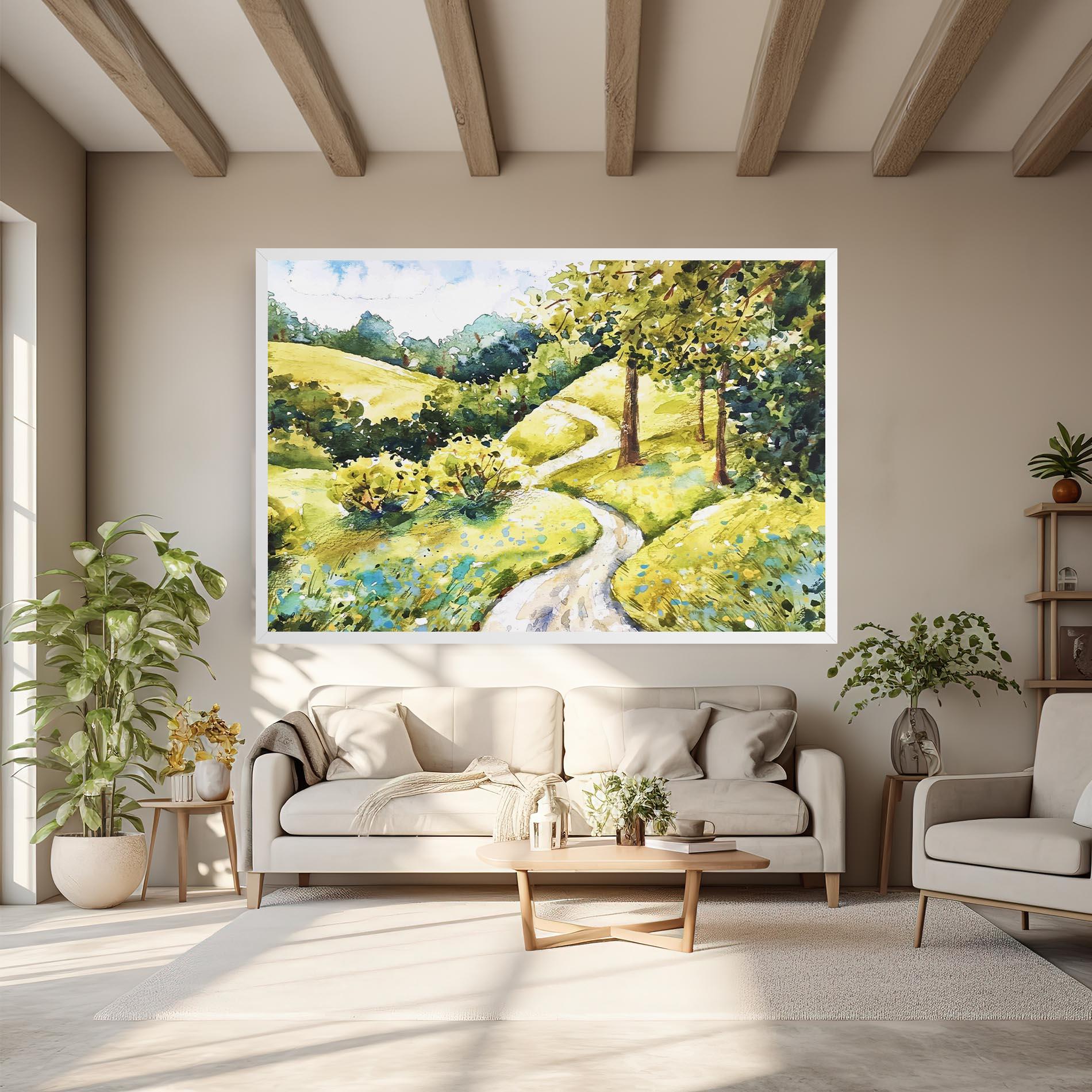 Tablou Canvas Fresh Spring View mockup 6