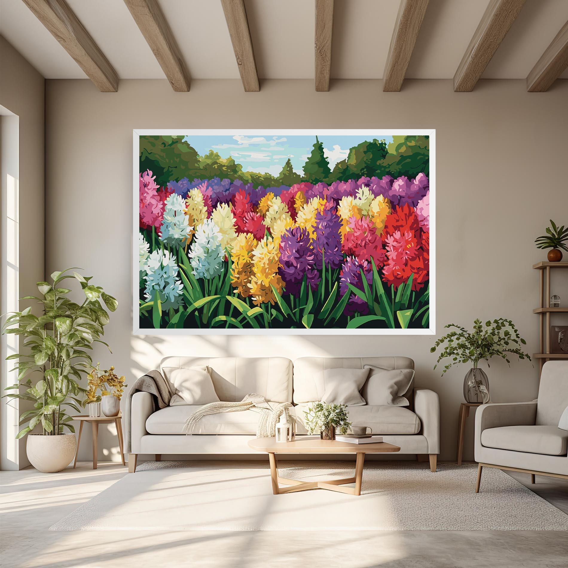 Tablou Canvas Pretty Colorful Spring mockup 6