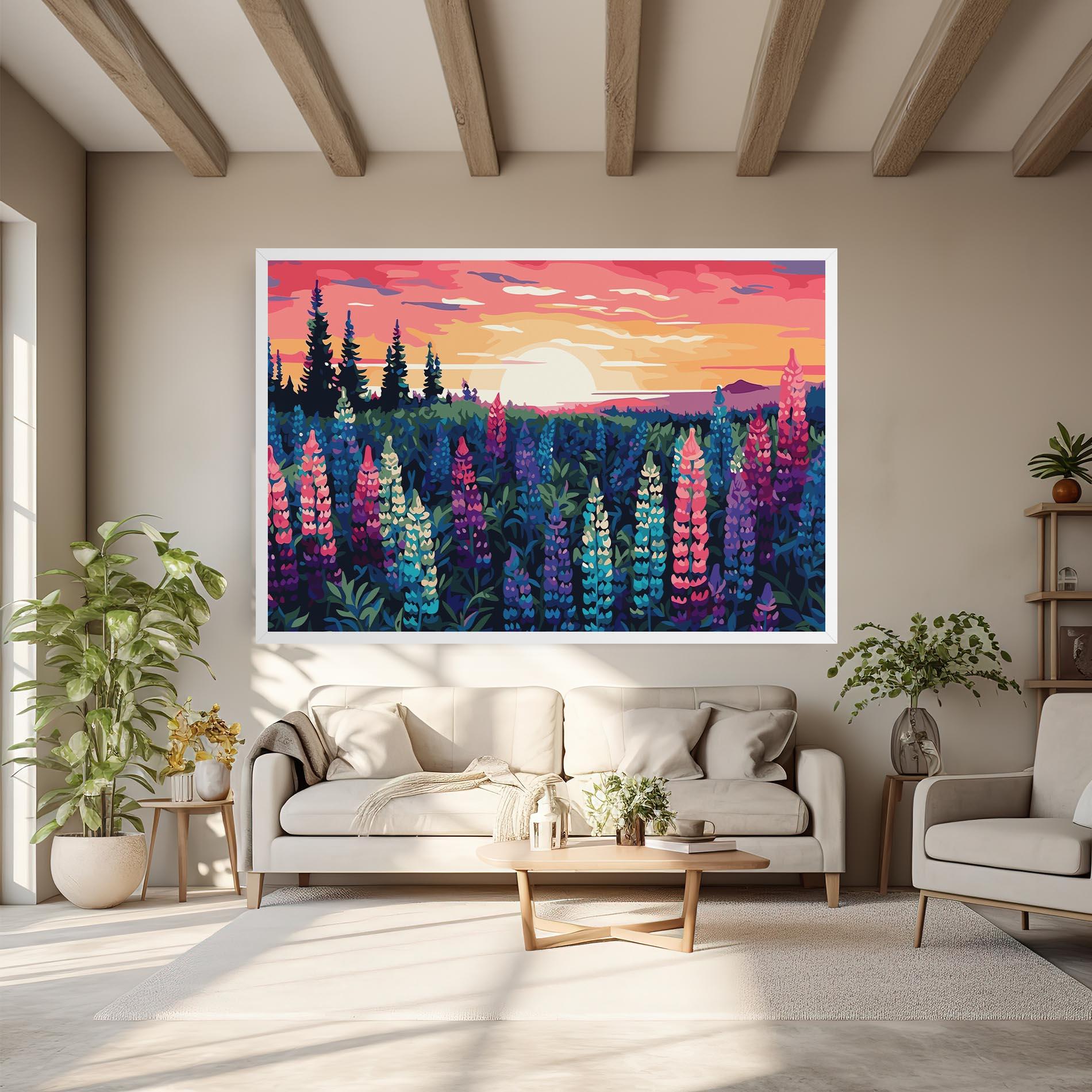 Tablou Canvas Spring Sunset mockup 6