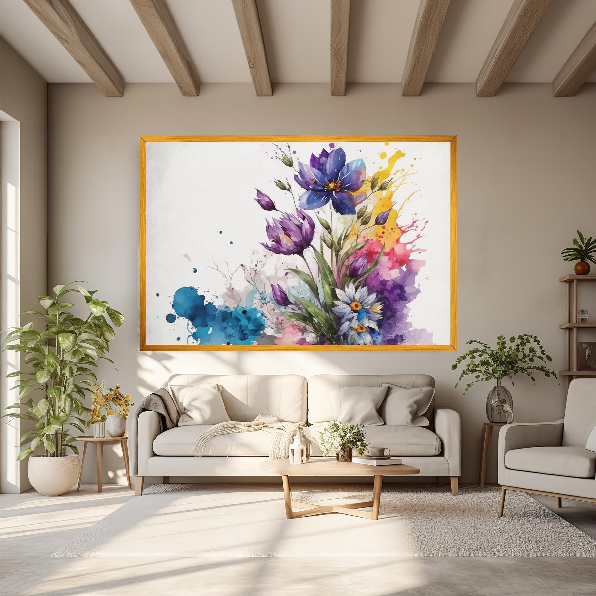 Tablou Canvas Art Flowers Spring mockup 6