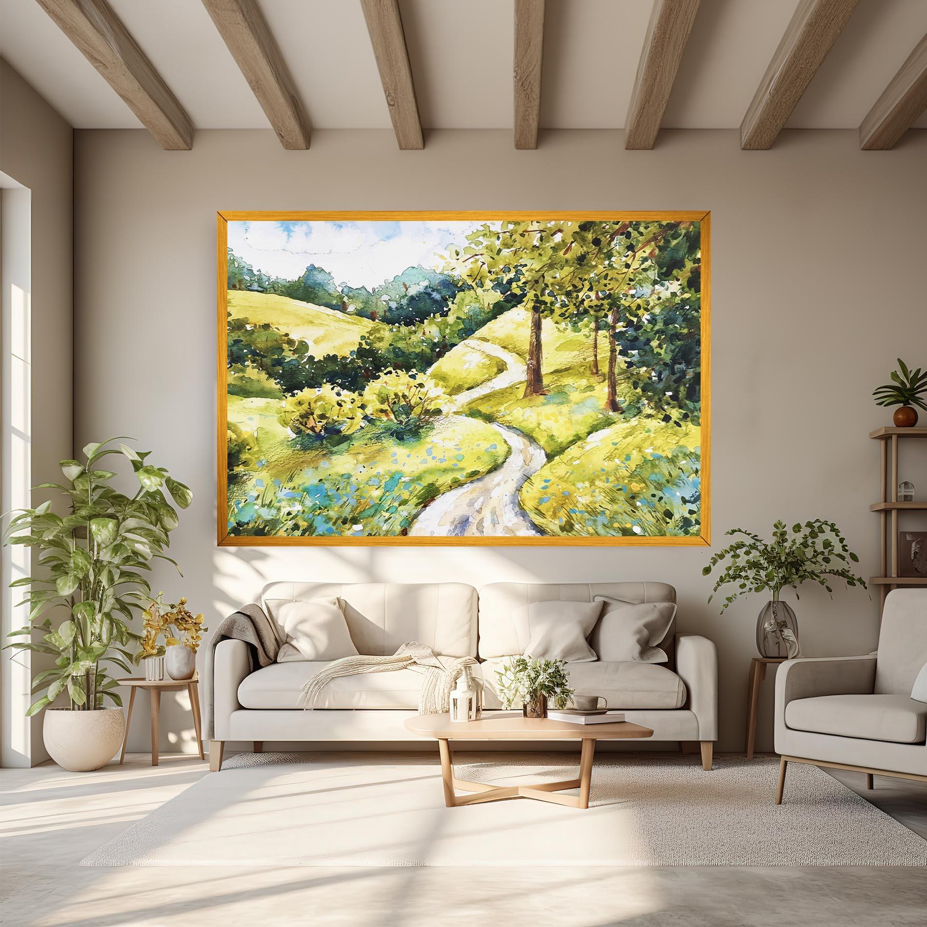 Tablou Canvas Fresh Spring View mockup 6