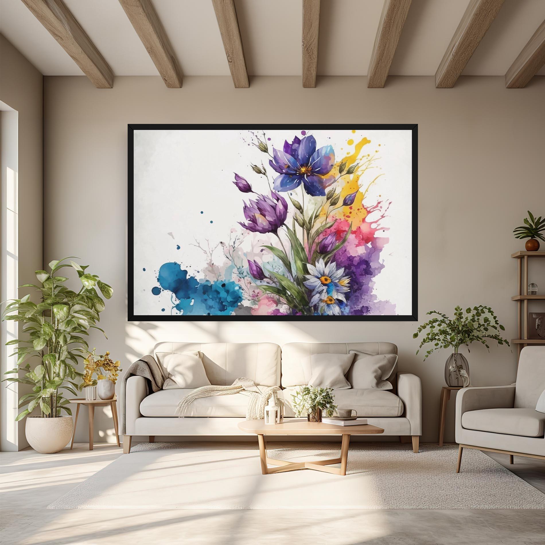 Tablou Canvas Art Flowers Spring mockup 6