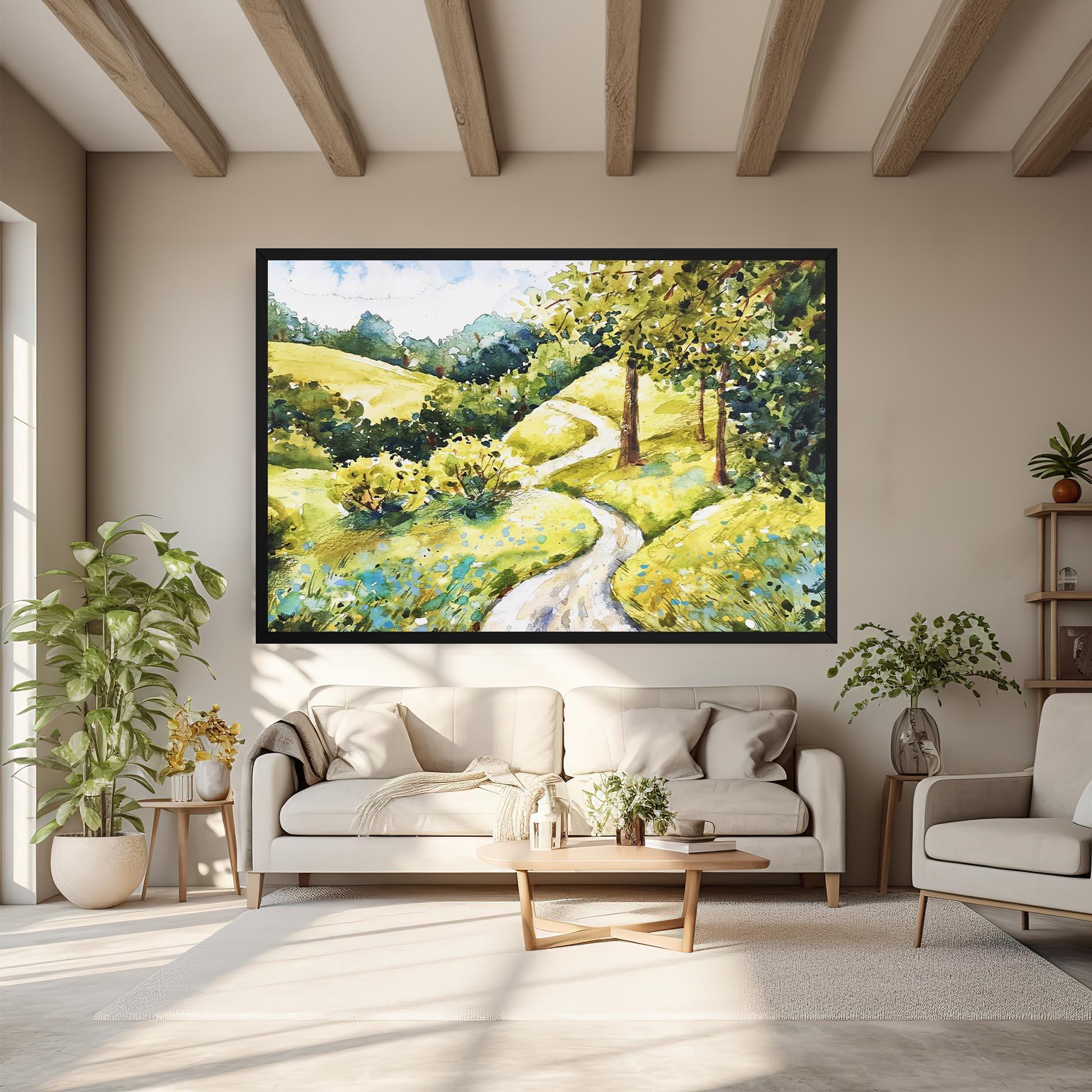 Tablou Canvas Fresh Spring View mockup 6