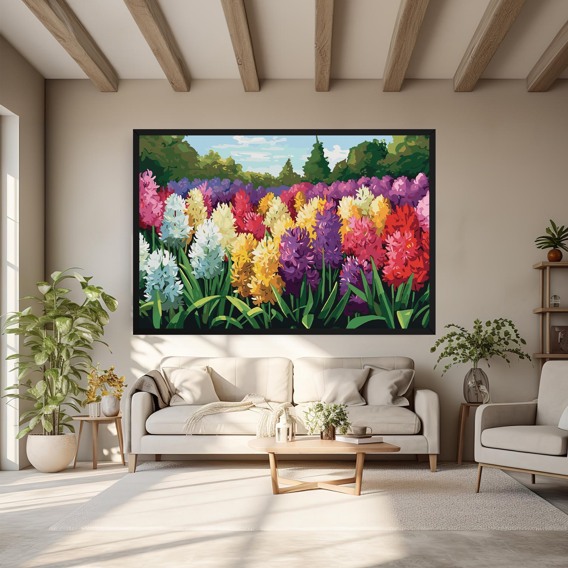 Tablou Canvas Pretty Colorful Spring mockup 6