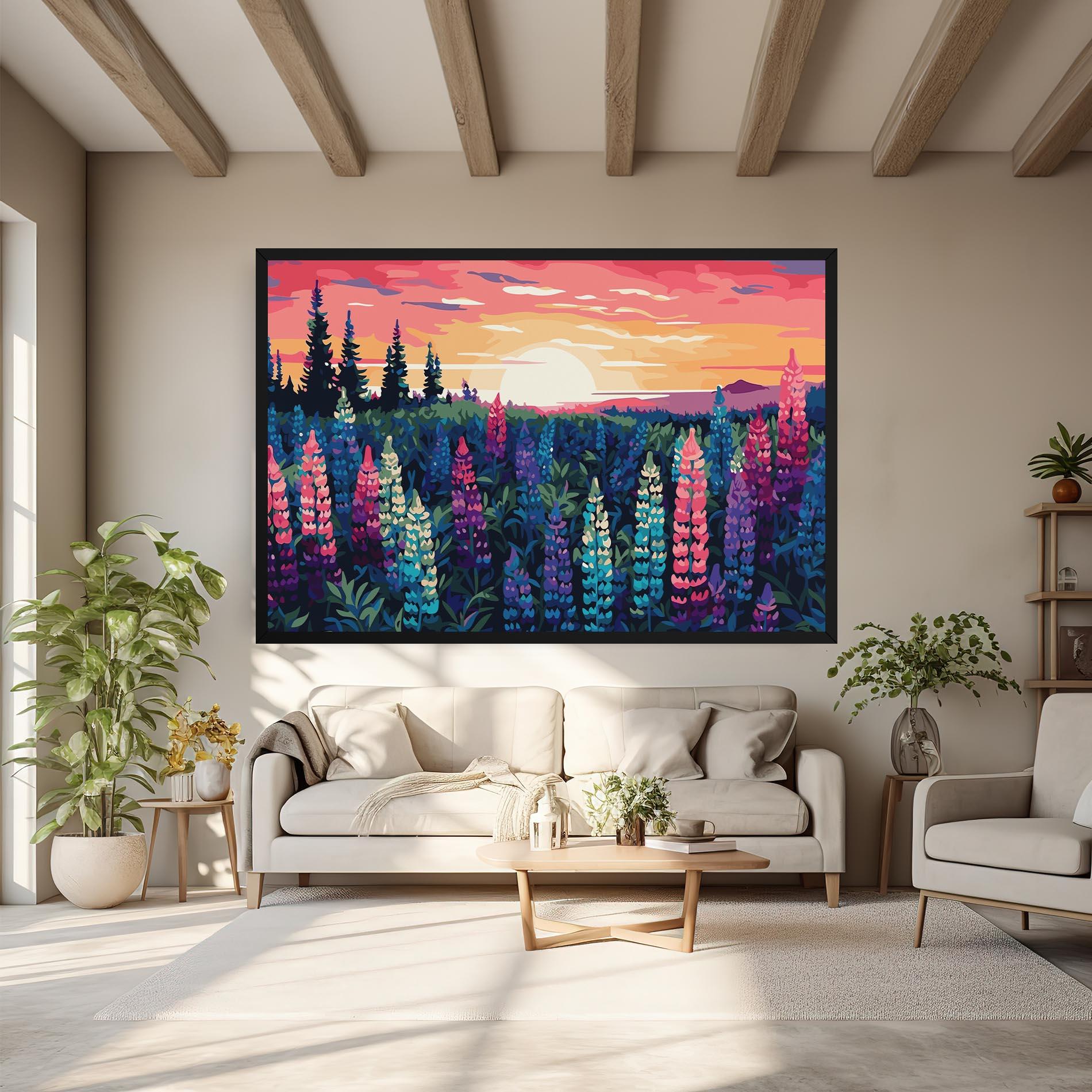 Tablou Canvas Spring Sunset mockup 6