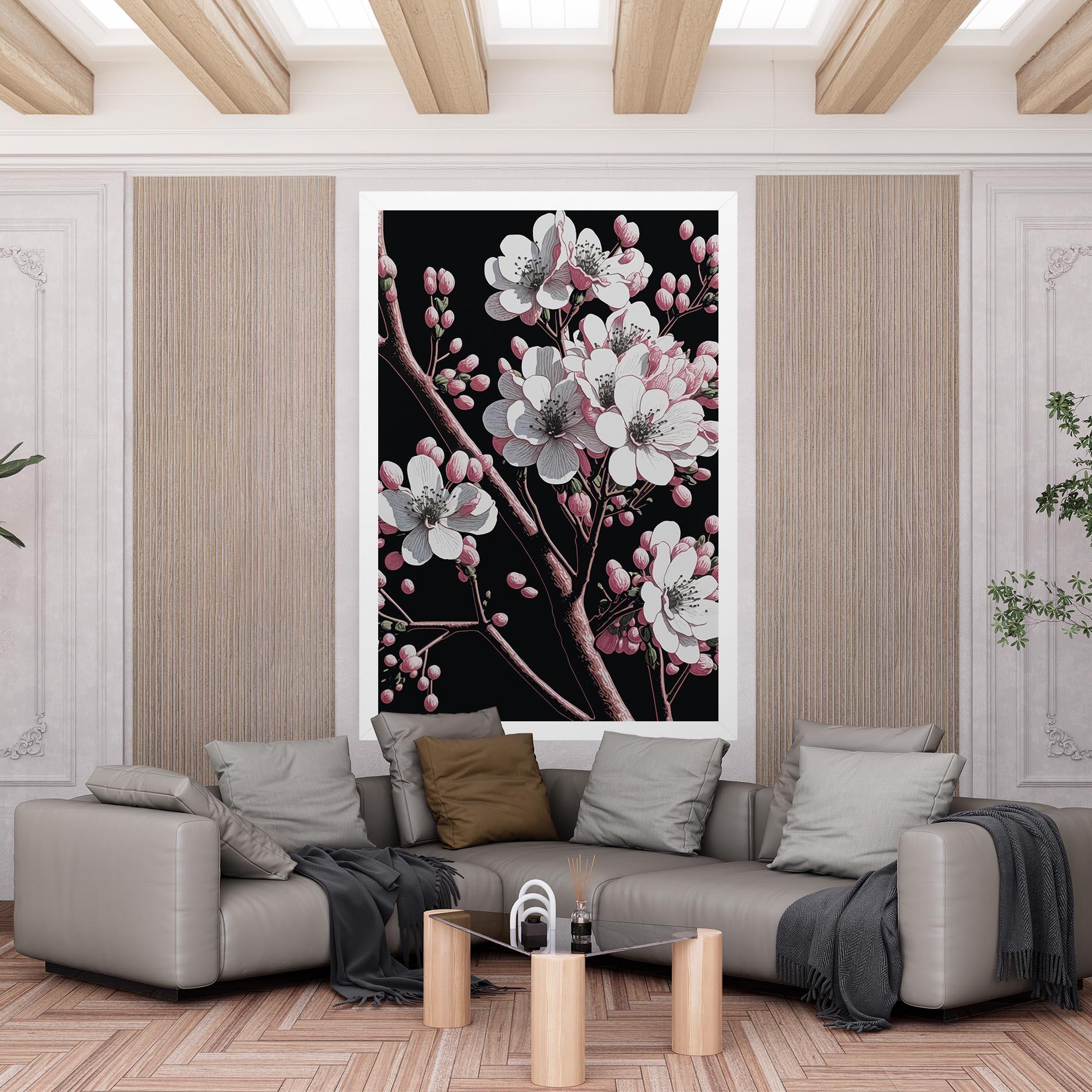Tablou Canvas Spring Flowers mockup 6