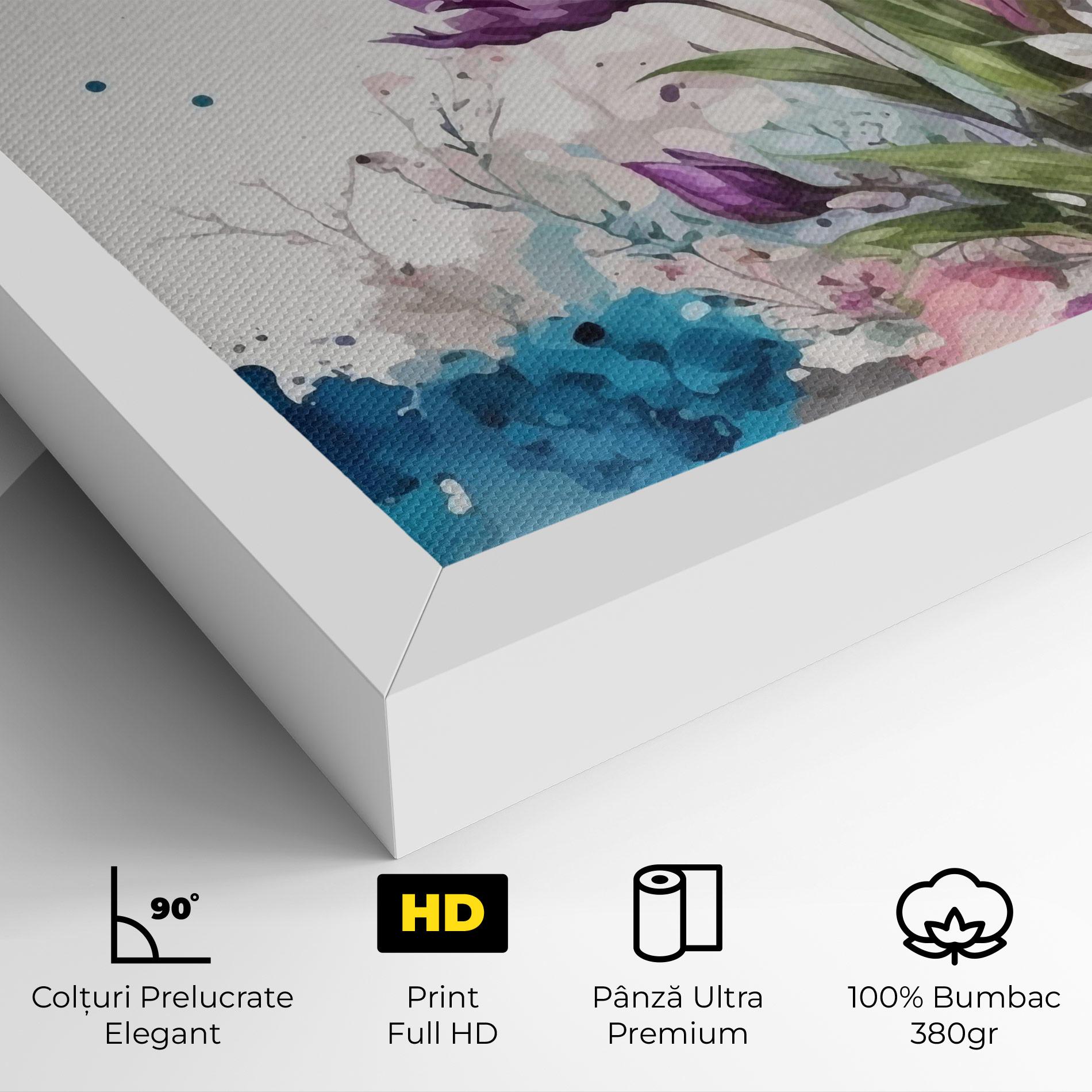 Tablou Canvas Art Flowers Spring mockup 4